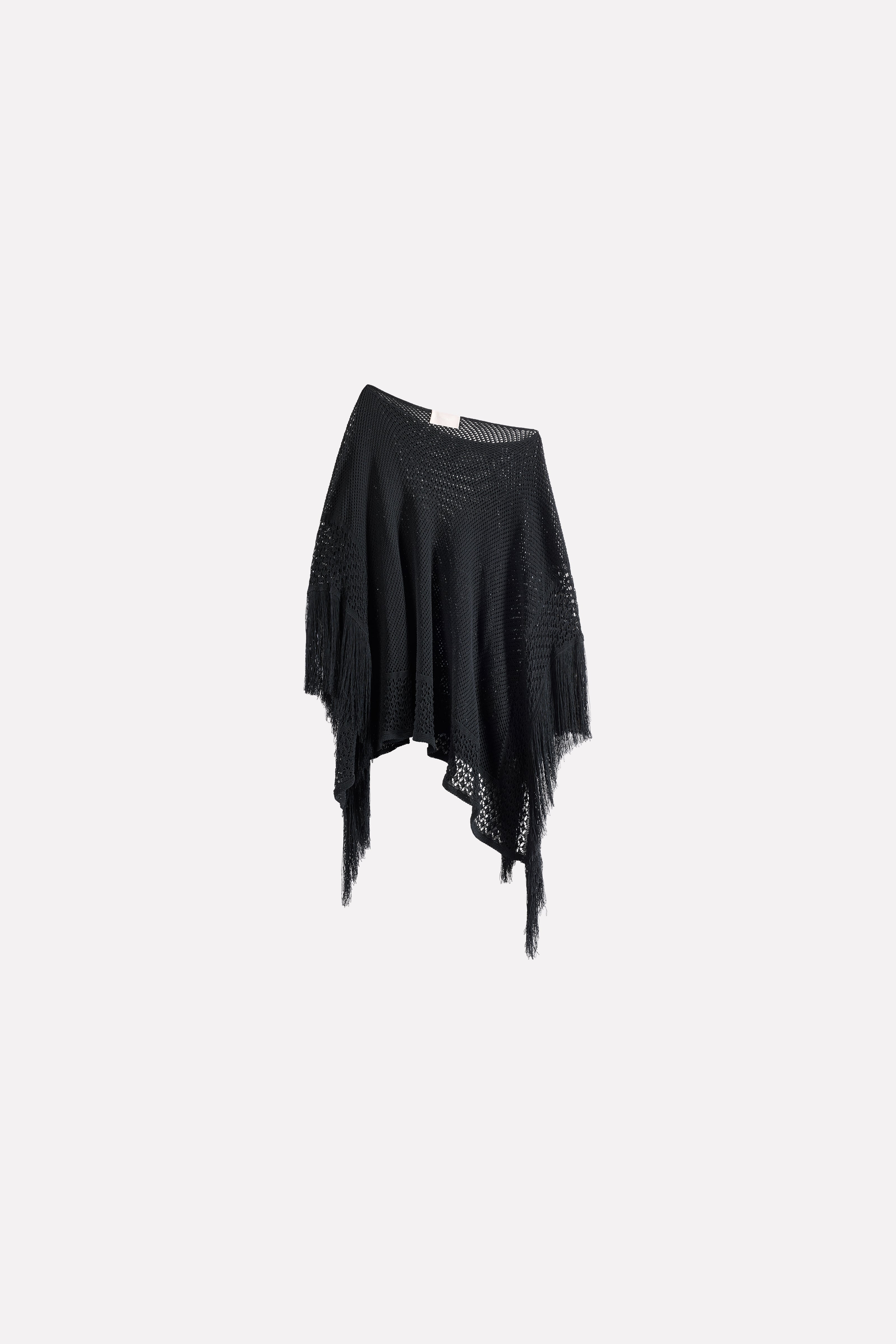 MAXI PONCHO FRANGE