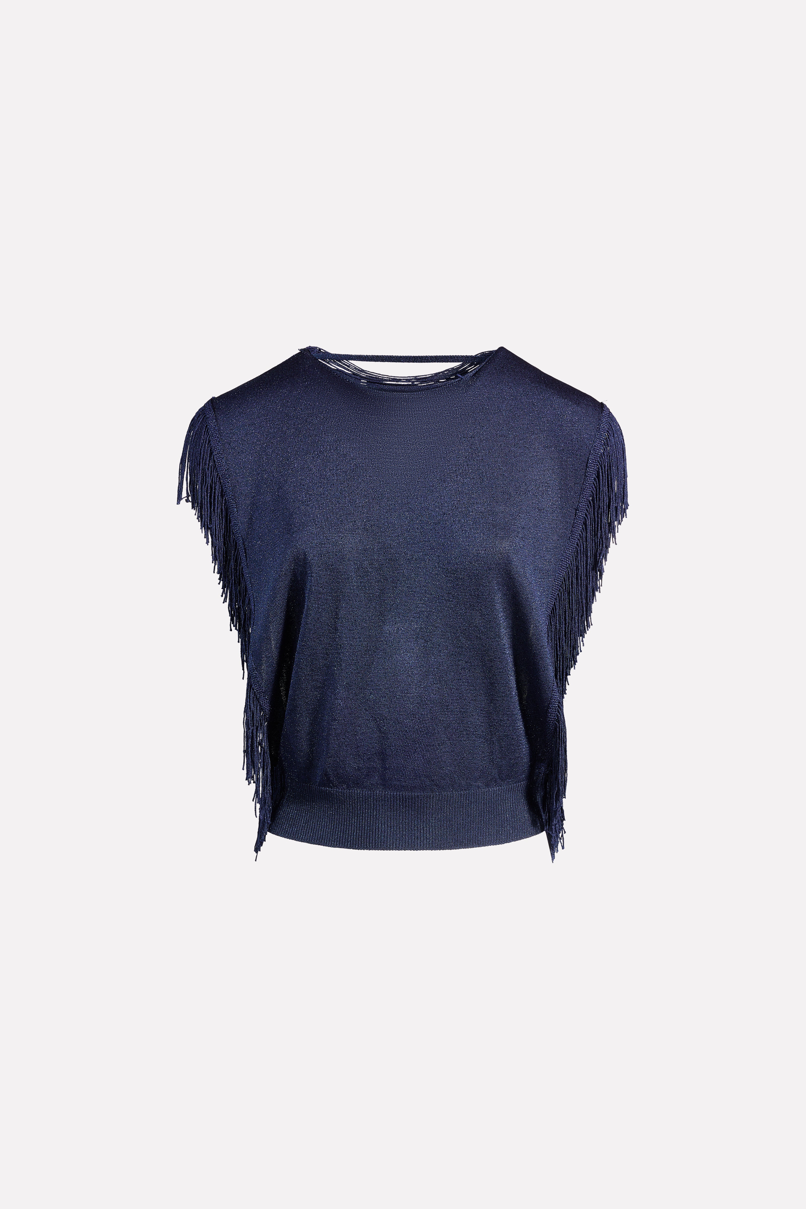LAMÃ FRINGED TOP