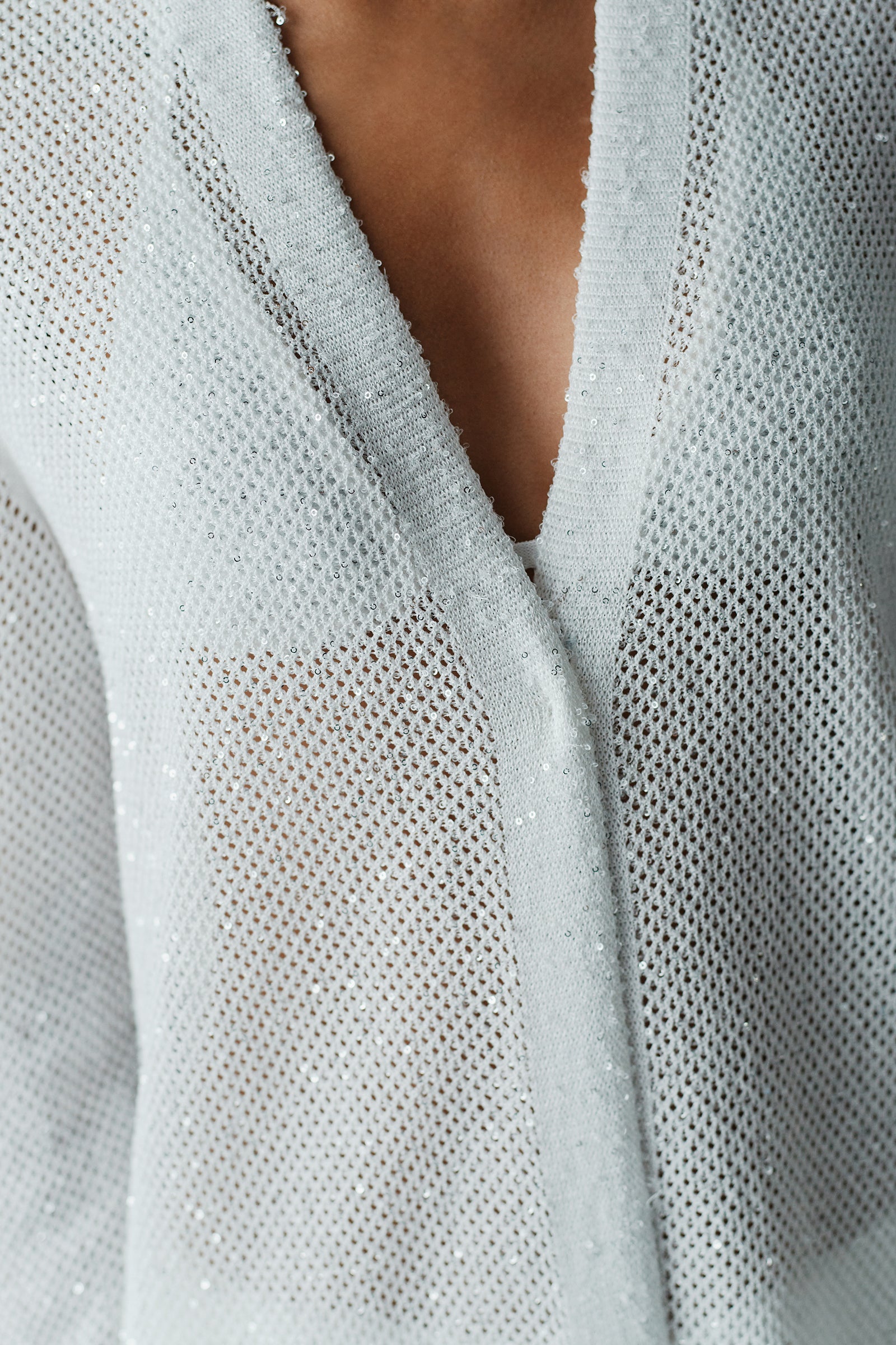 MAXI CARDIGAN PAILLETTES