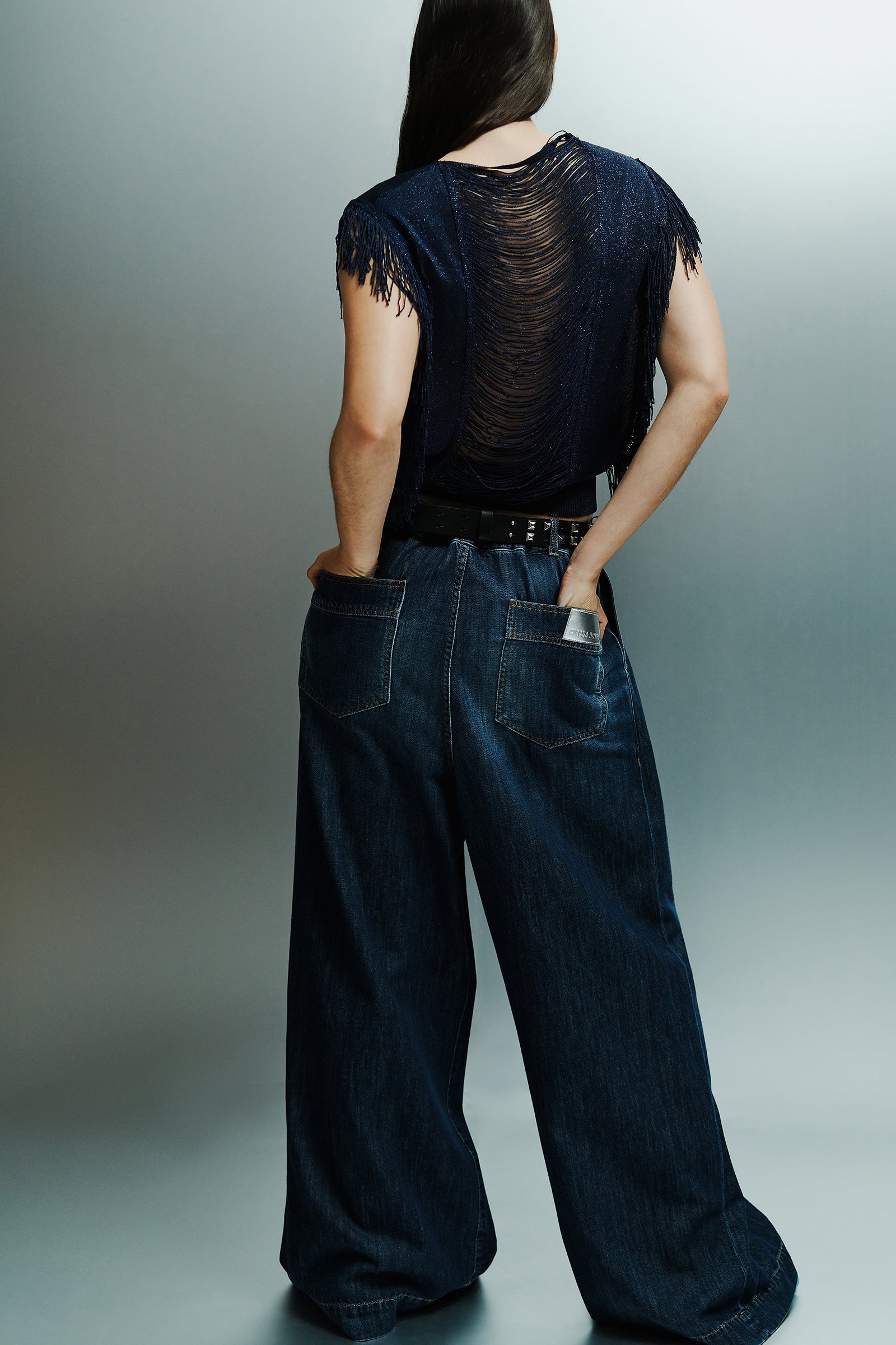 OVERSIZE JEANS MEDICAL POCKET