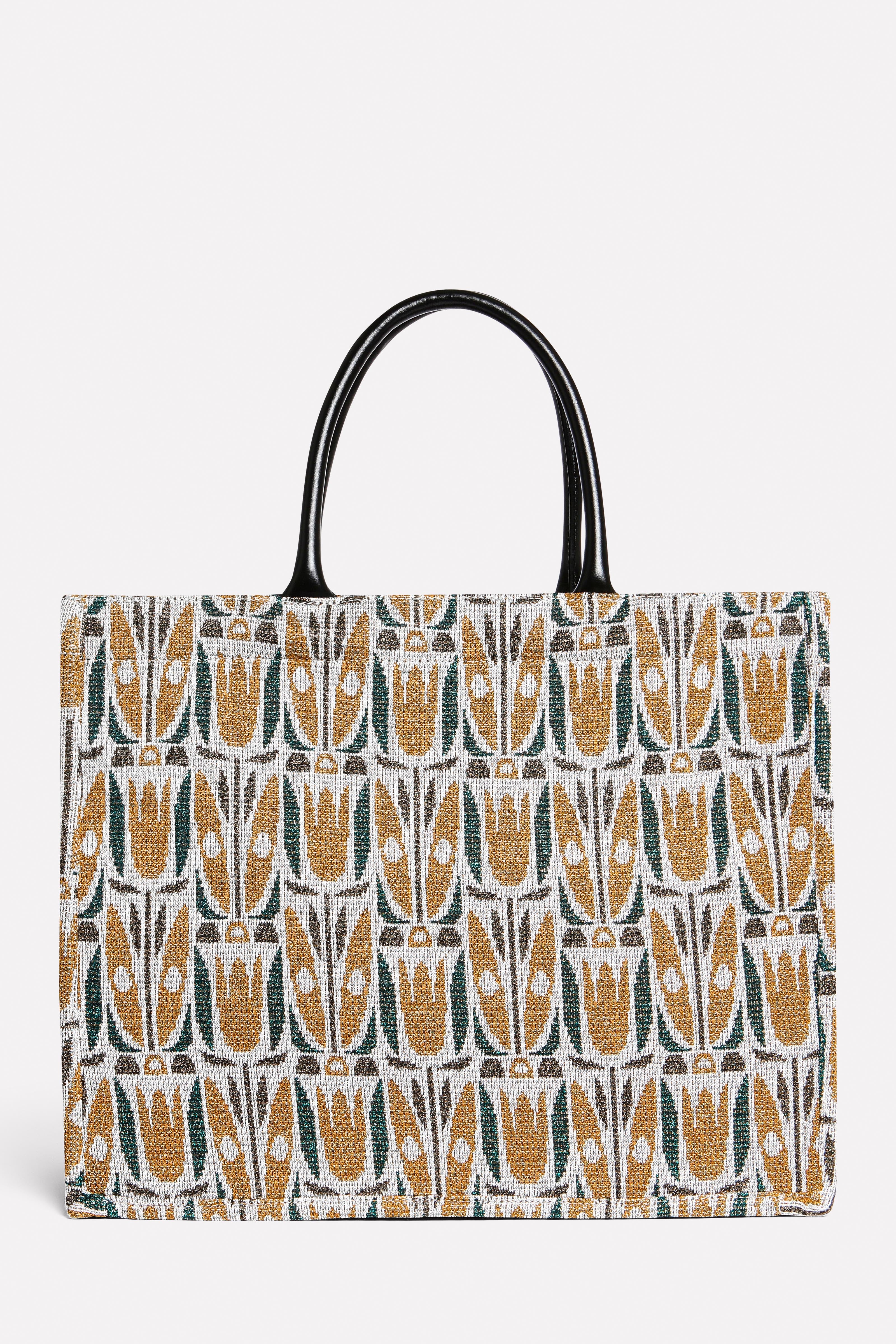 Shopper jacquard grafico