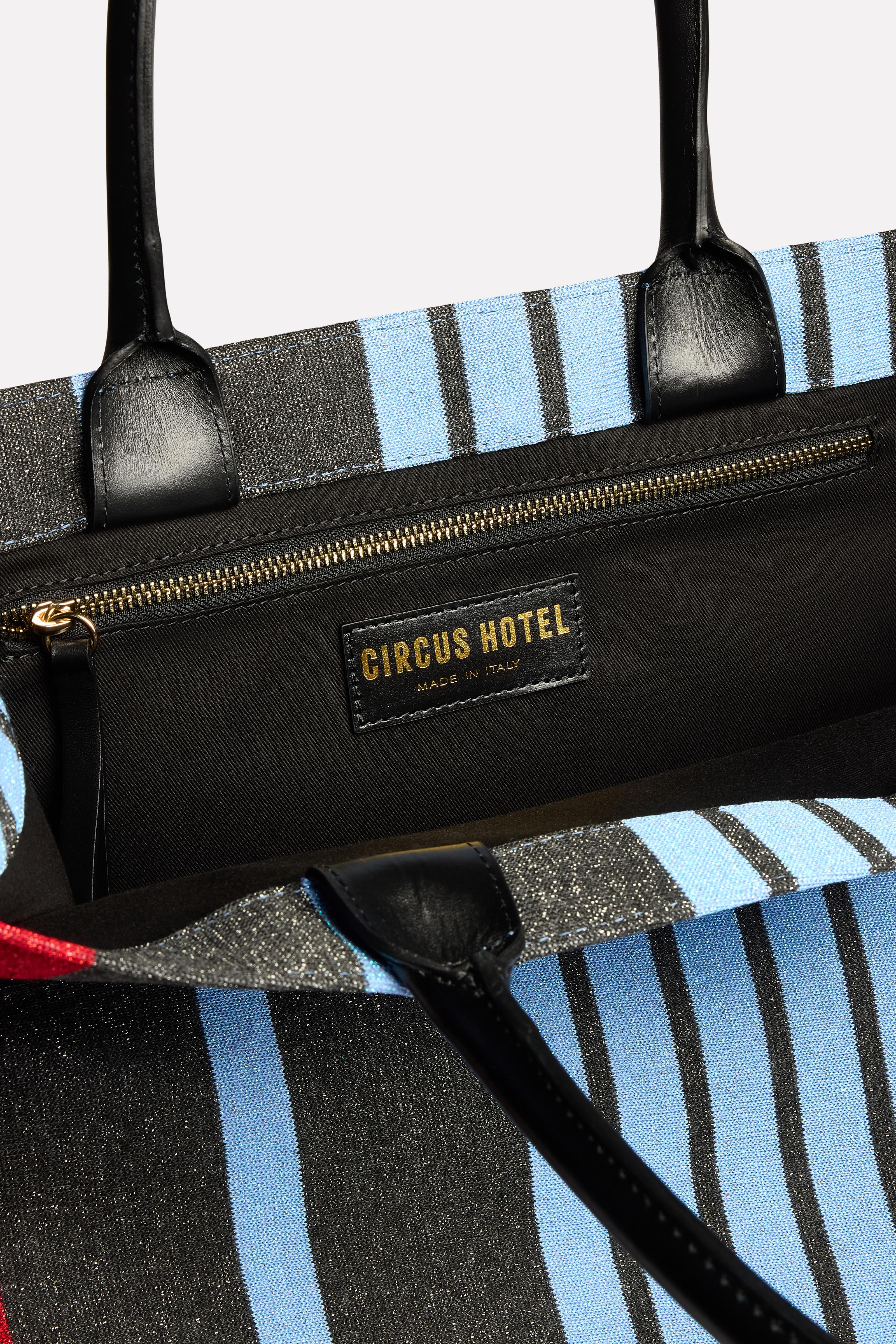 Shopper jacquard grafico