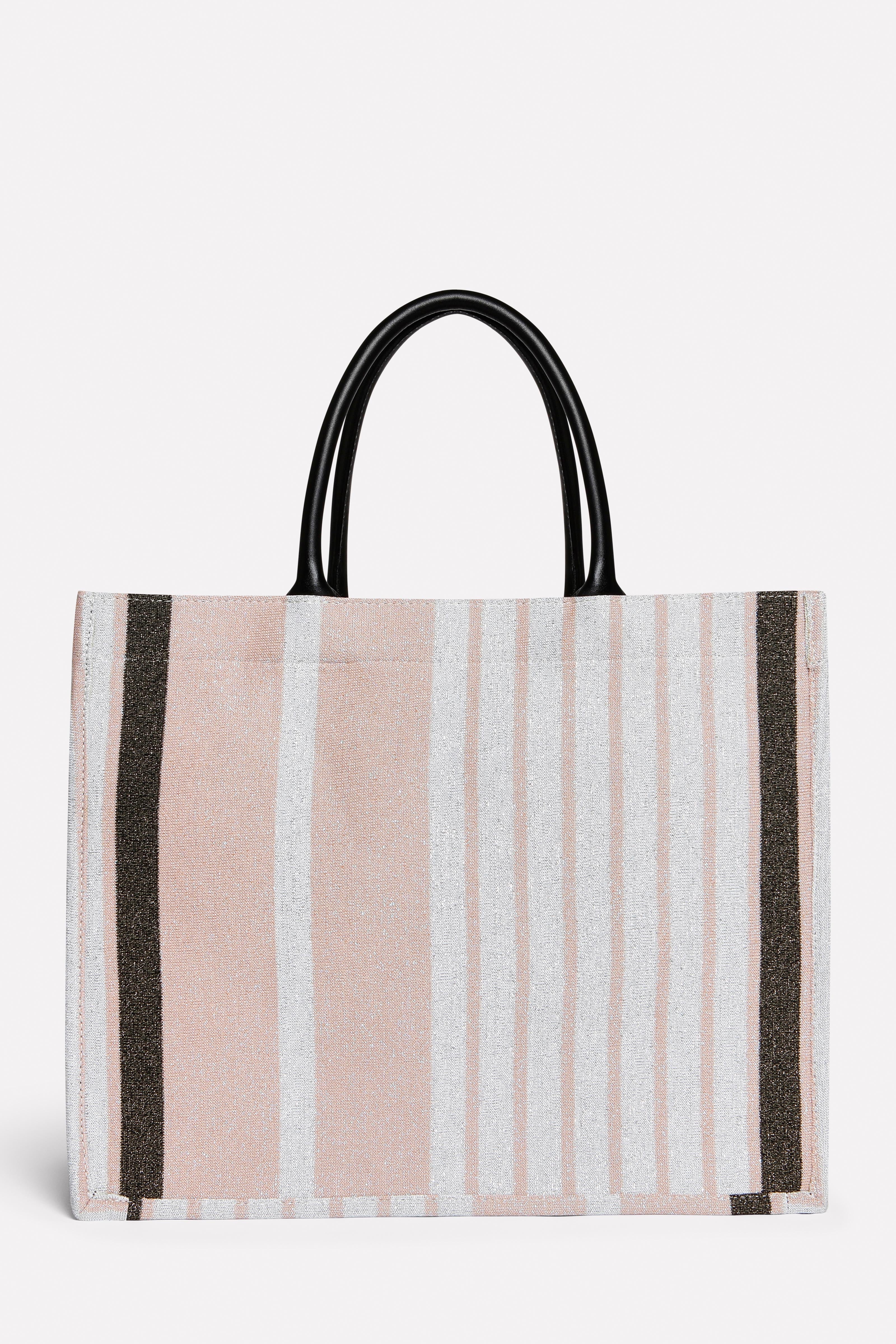 Shopper jacquard grafico