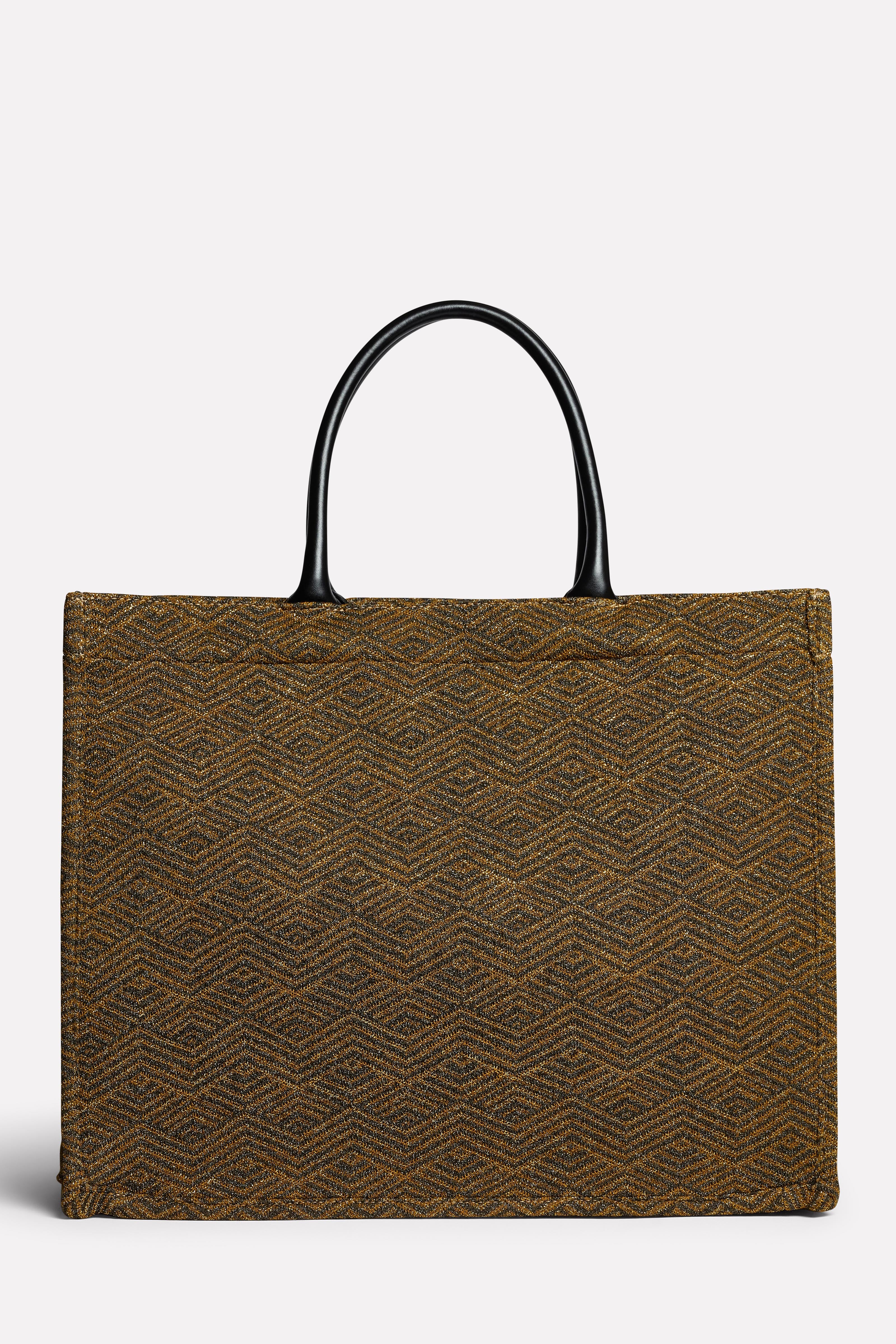 Shopper jacquard grafico