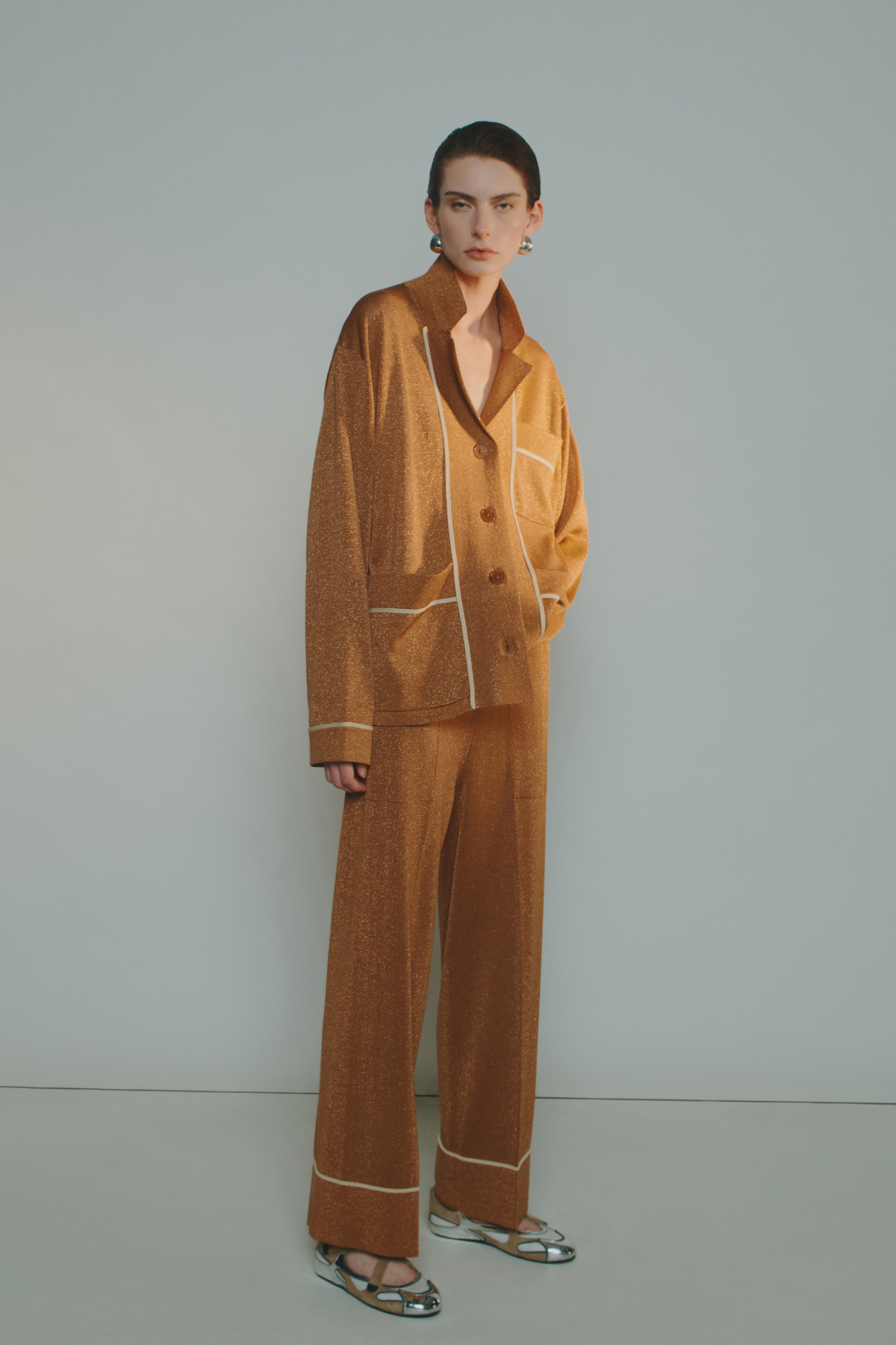 GIACCA PIGIAMA LAMÈ