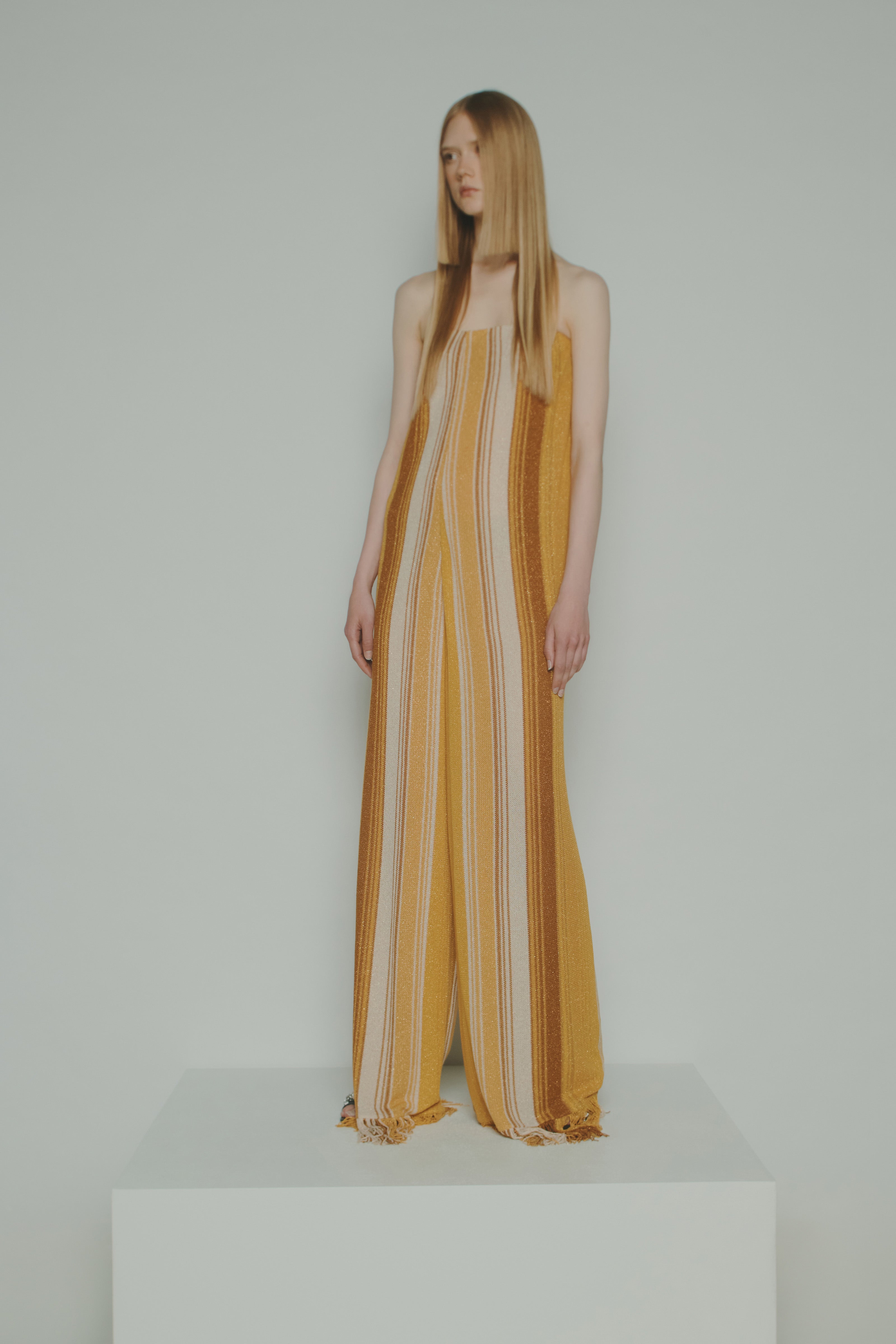 JUMPSUIT TESSUTO LAMÈ