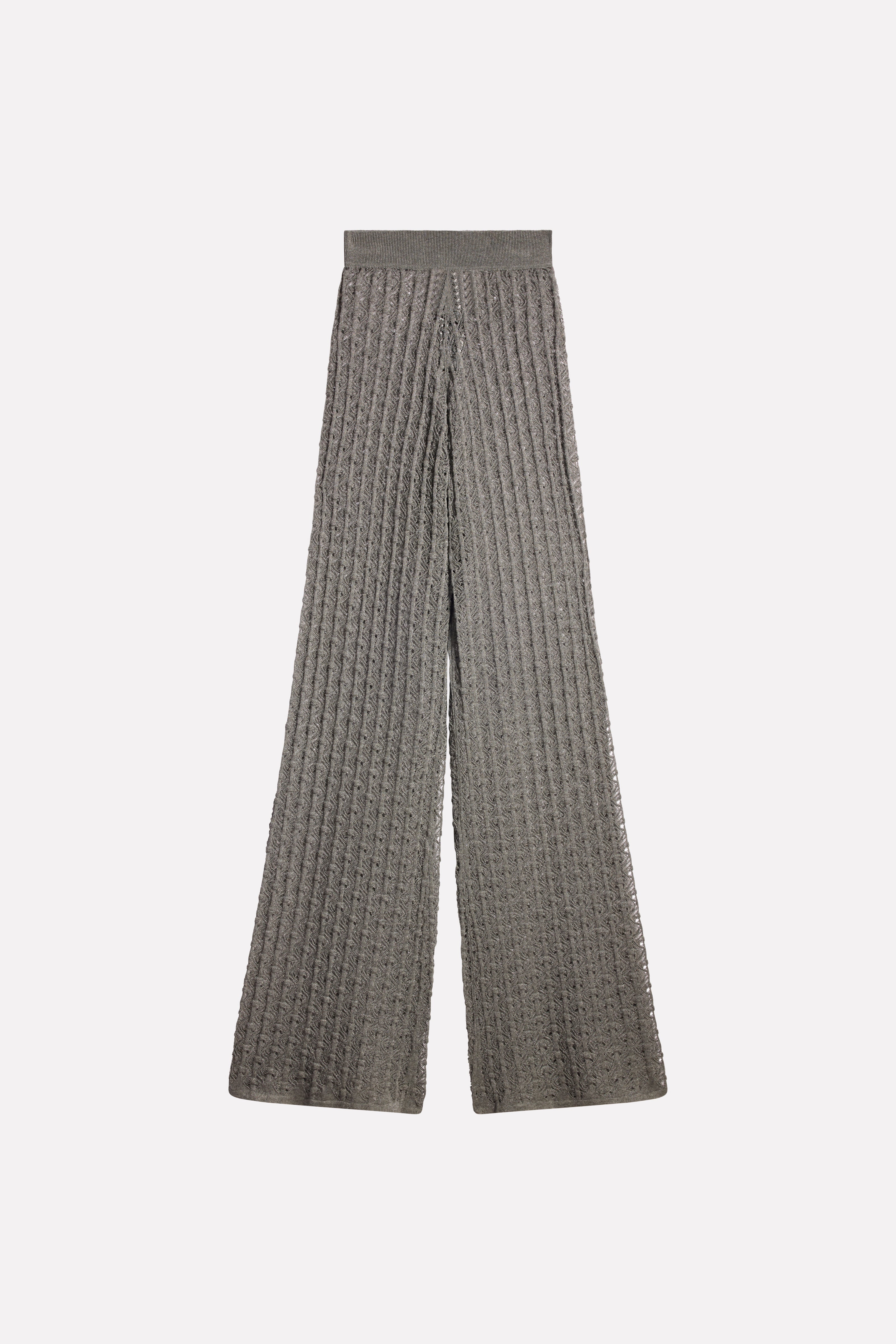 PANTALONE VISCOSA PUNTO PIZZO