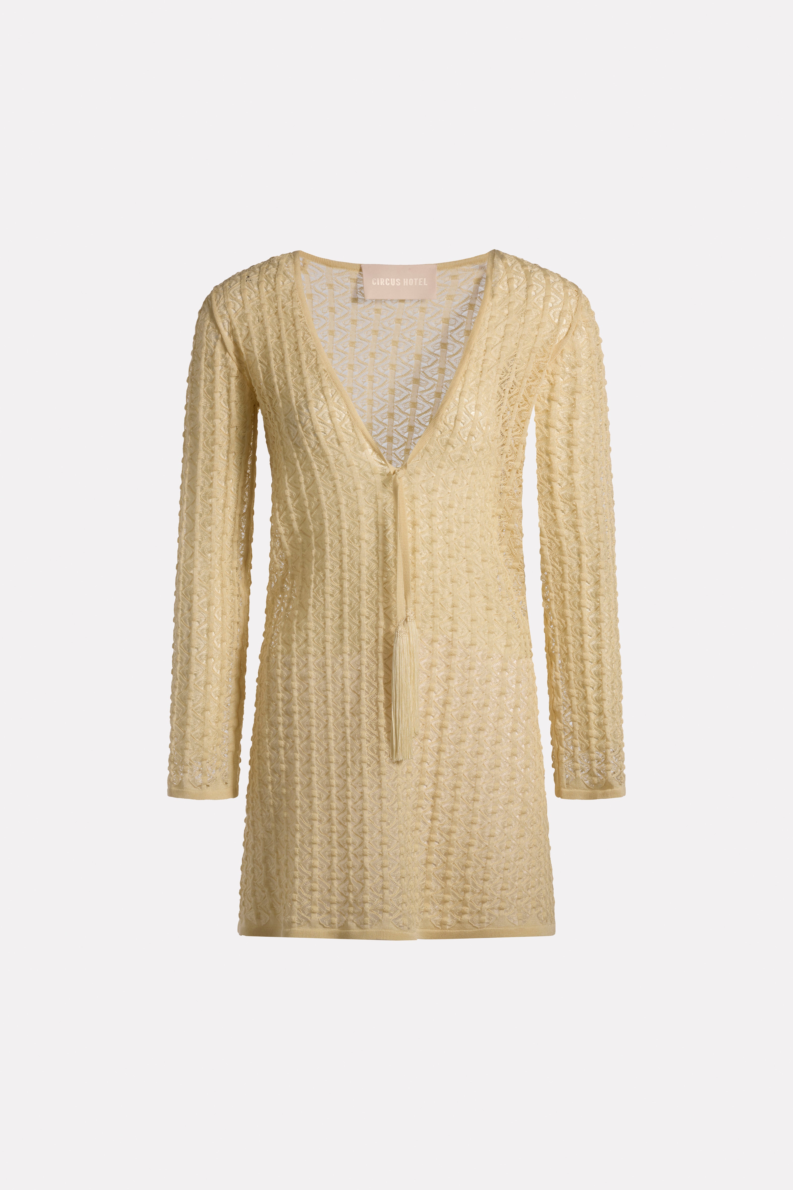 ABITO MINI VISCOSA PUNTO PIZZO