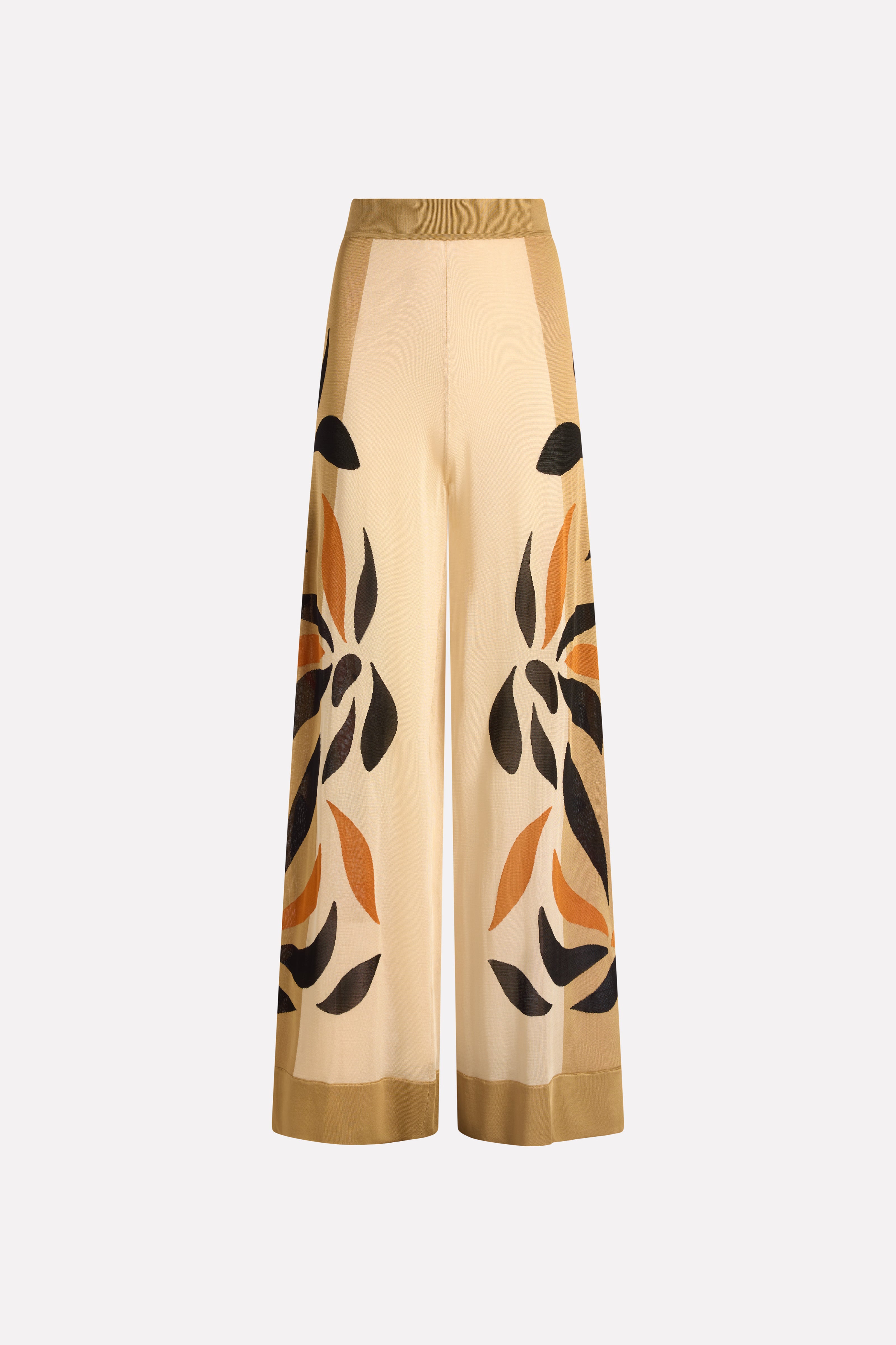 PANTALONE WIDE INTARSIO