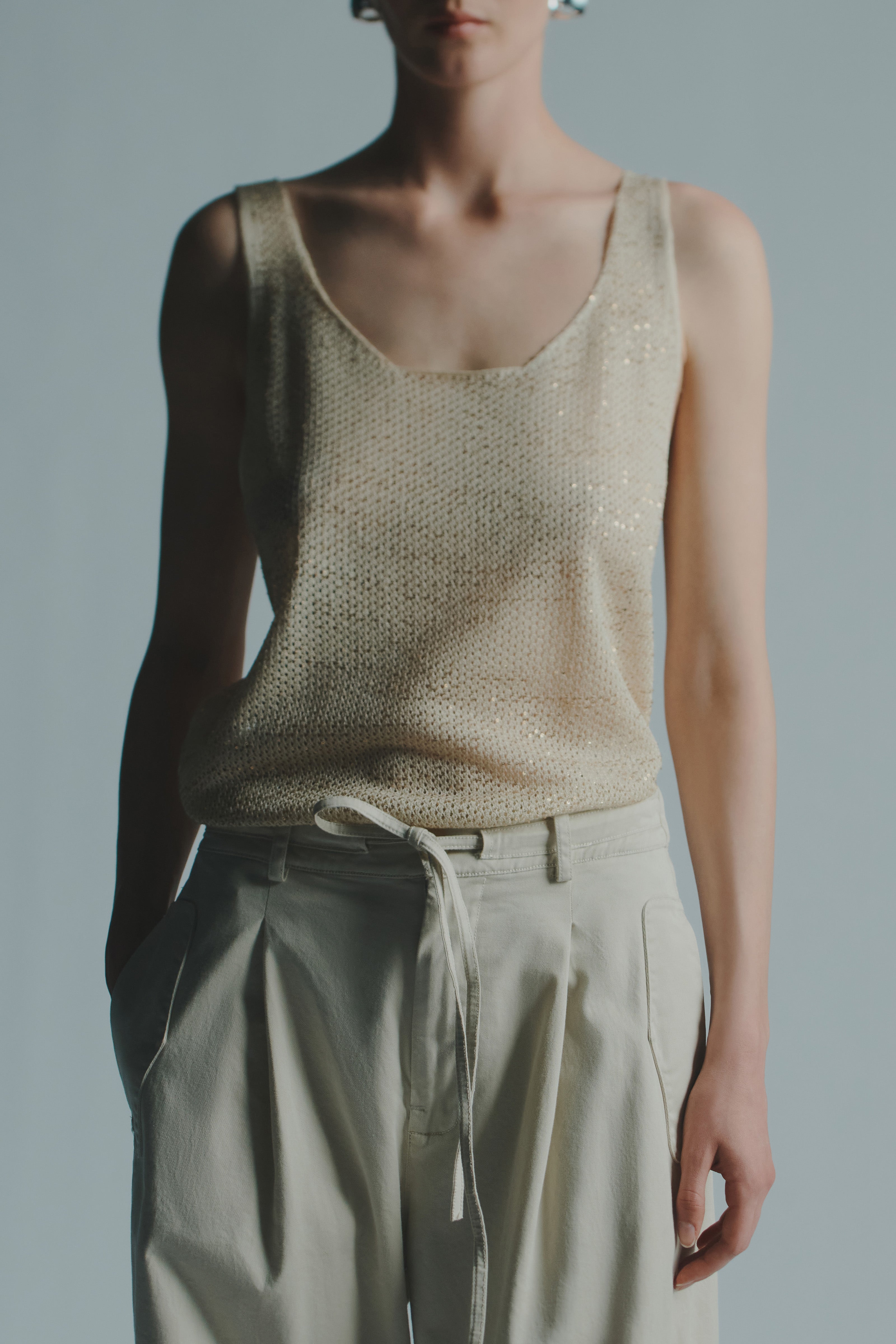 TOP PAILLETTES TRAMATE