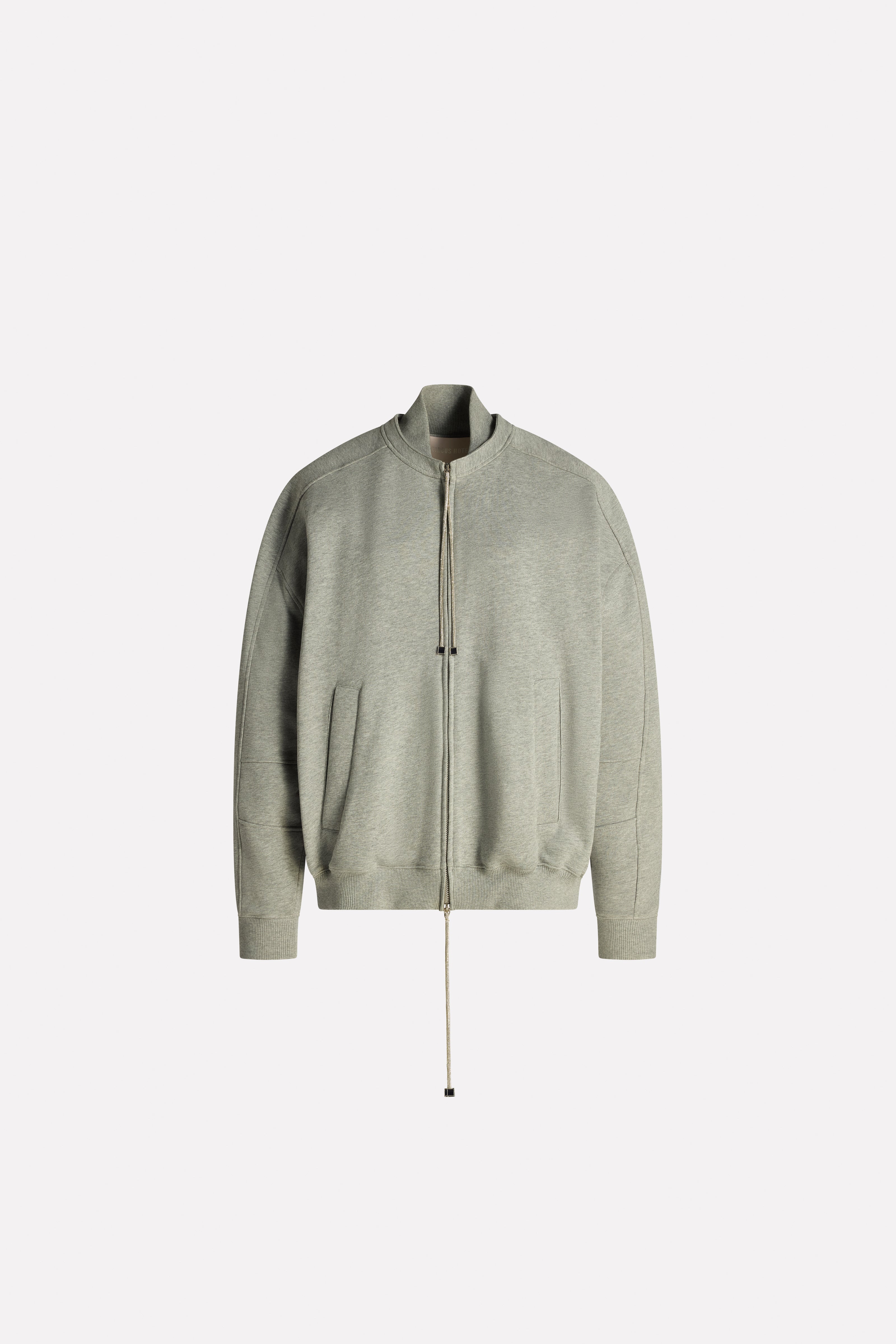 STRASS BOMBER SWEATSHIRT