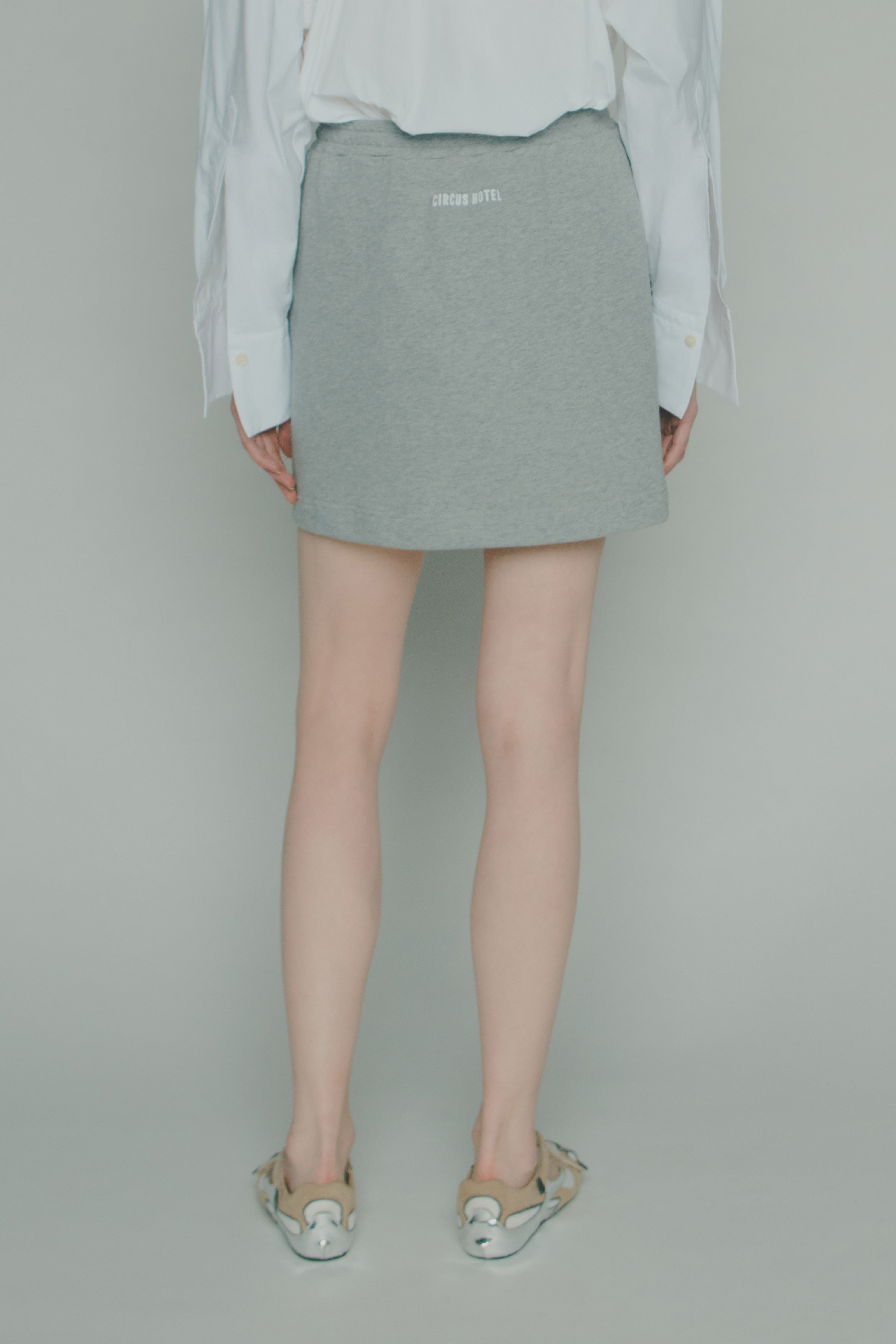 STRASS MINI SWEATSKIRT