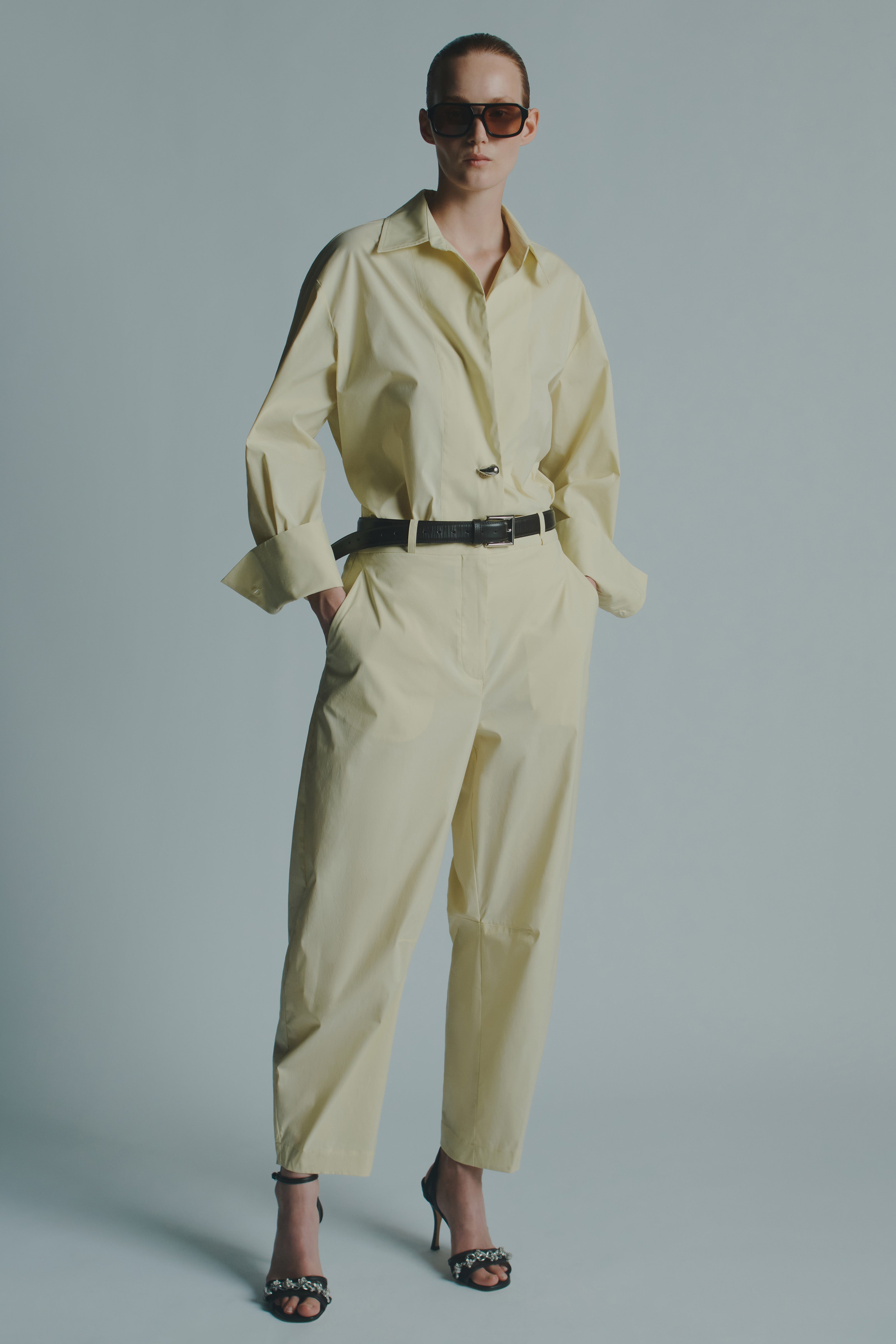 PANTALONE POPELINE CATENA GIOIELLO