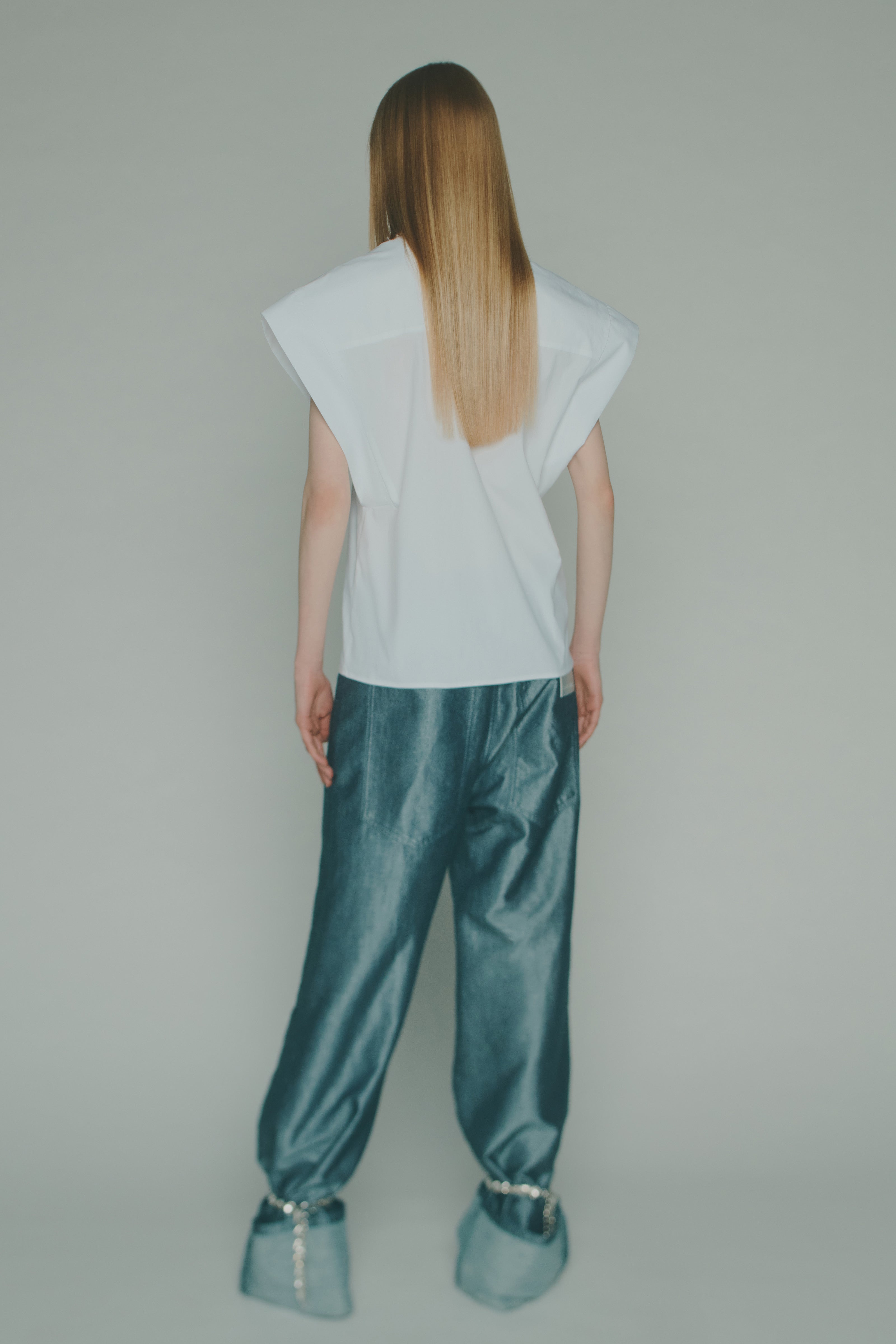 CAMICIA POPELINE DETTAGLIO MANICHE