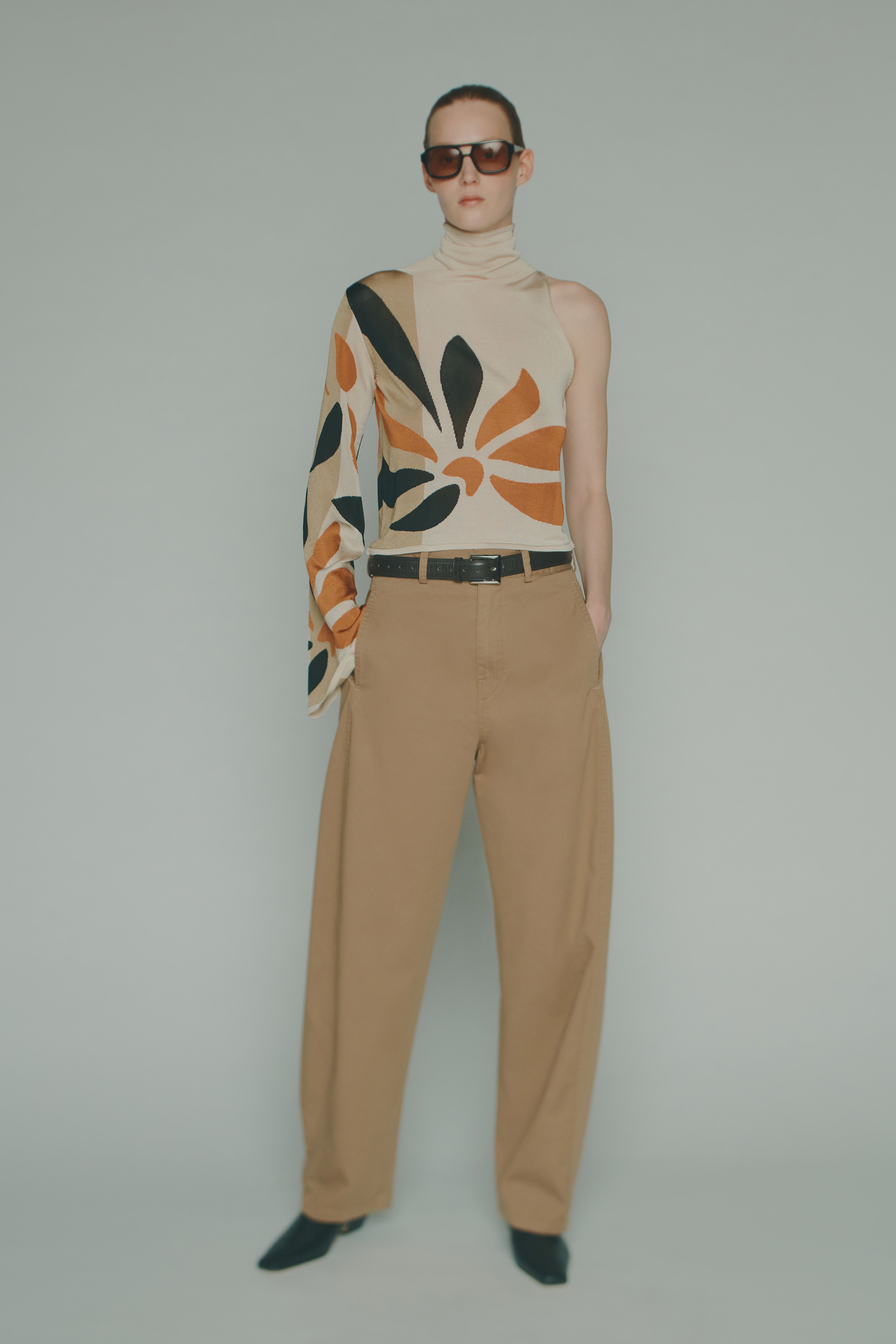 PANTALONE BALLOON GABARDINA