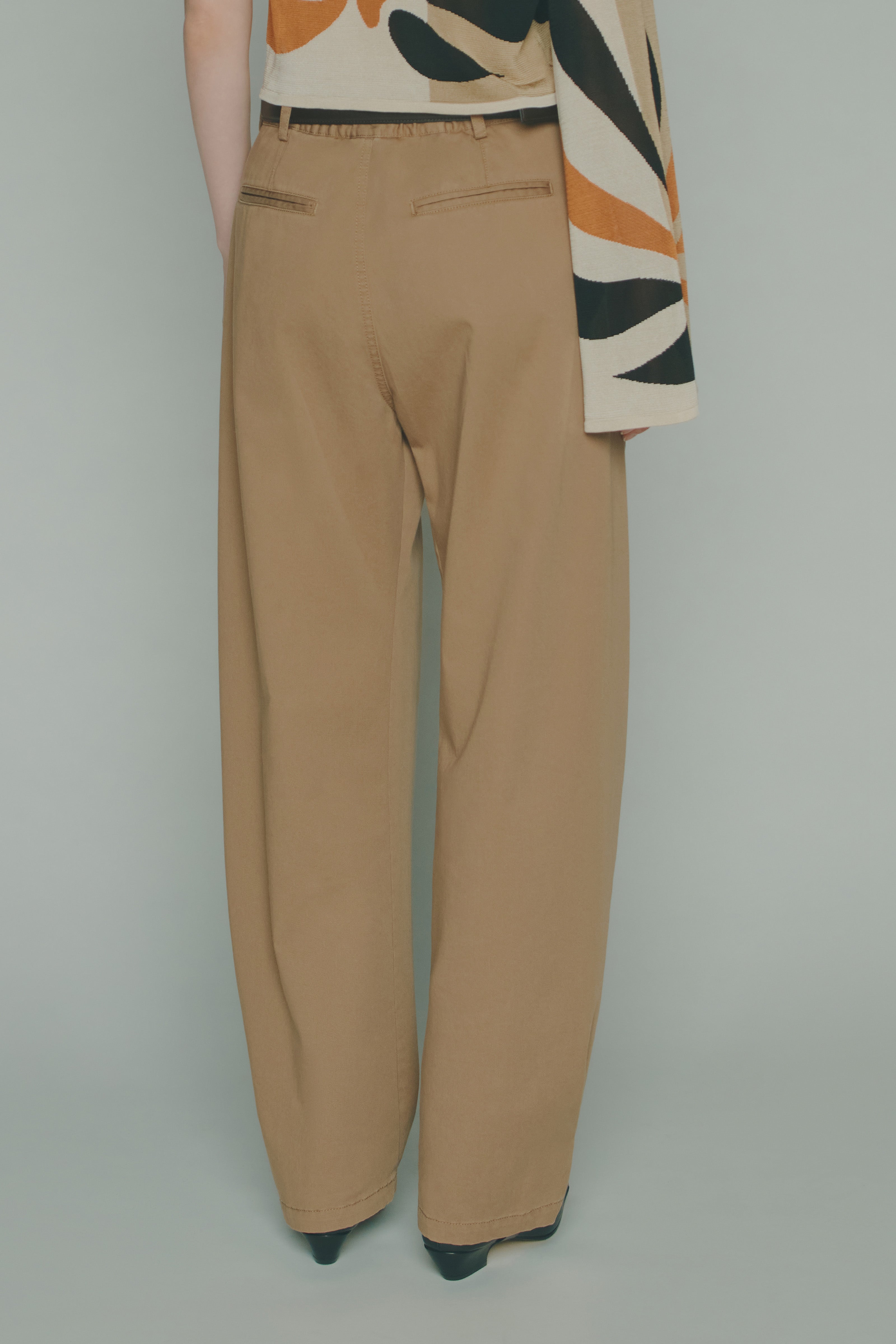 PANTALONE BALLOON GABARDINA