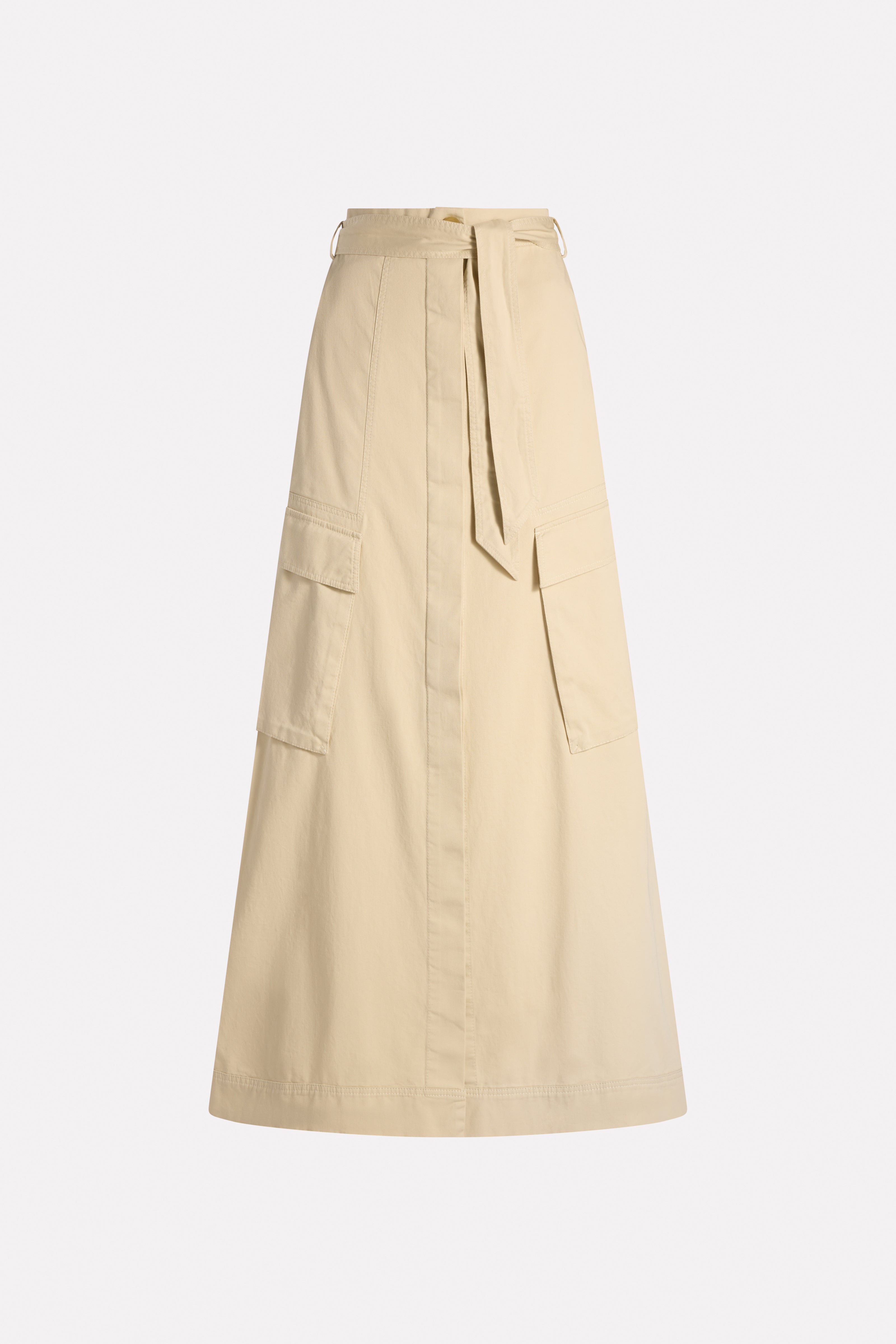 CARGO GABARDINE SKIRT