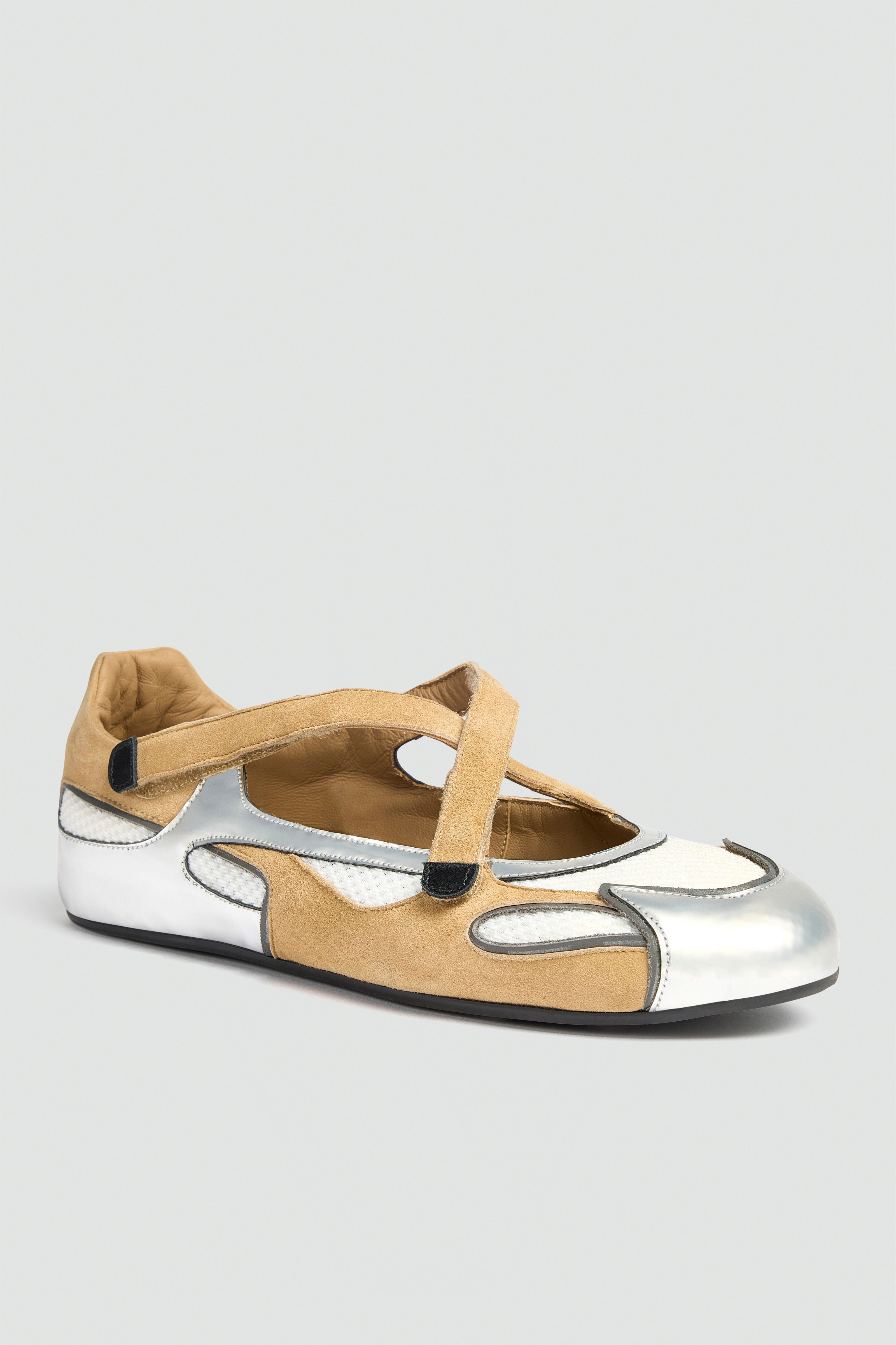 TECHNICAL BALLERINA FLATS