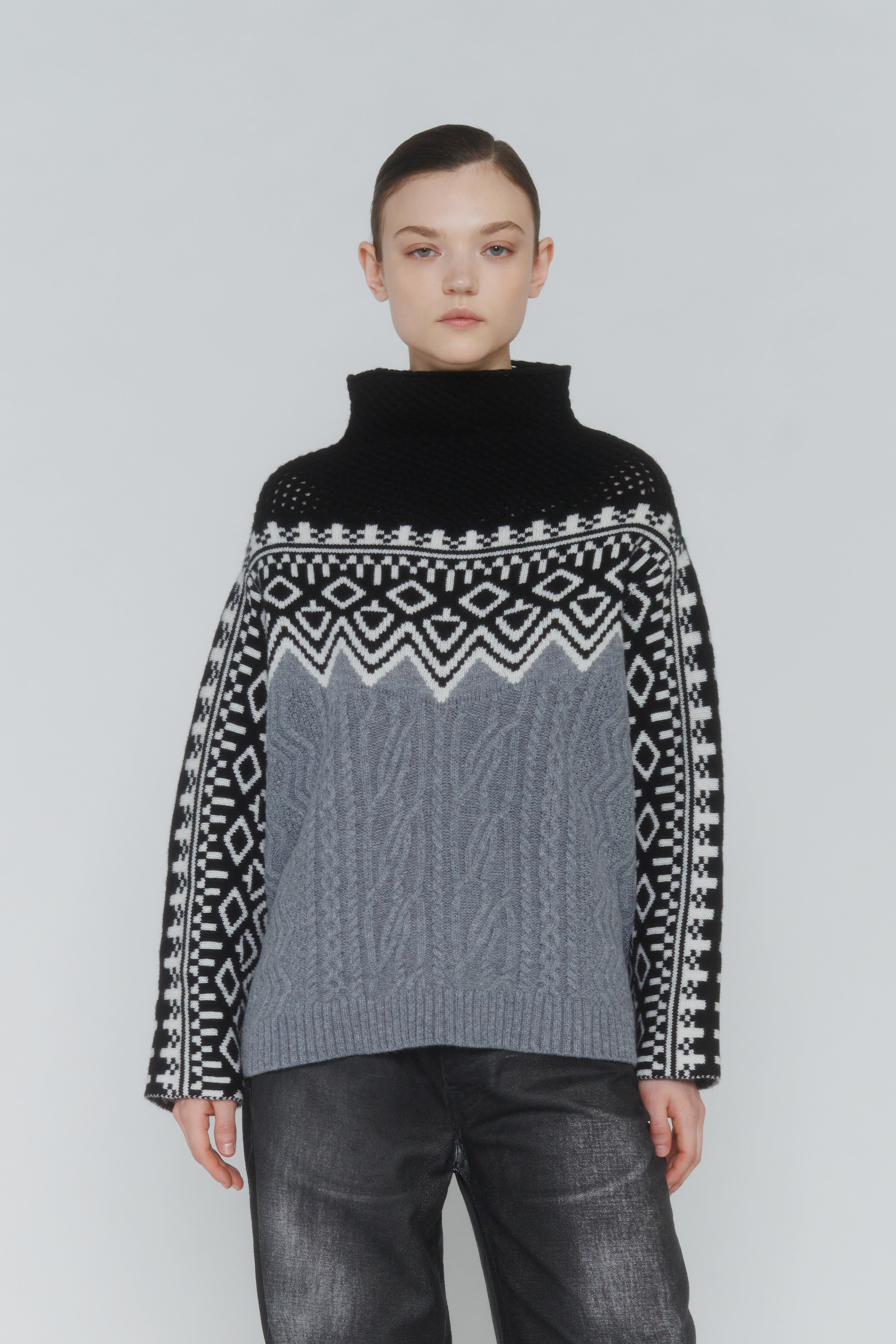 MAGLIA-JACQUARD-NORVEGESE