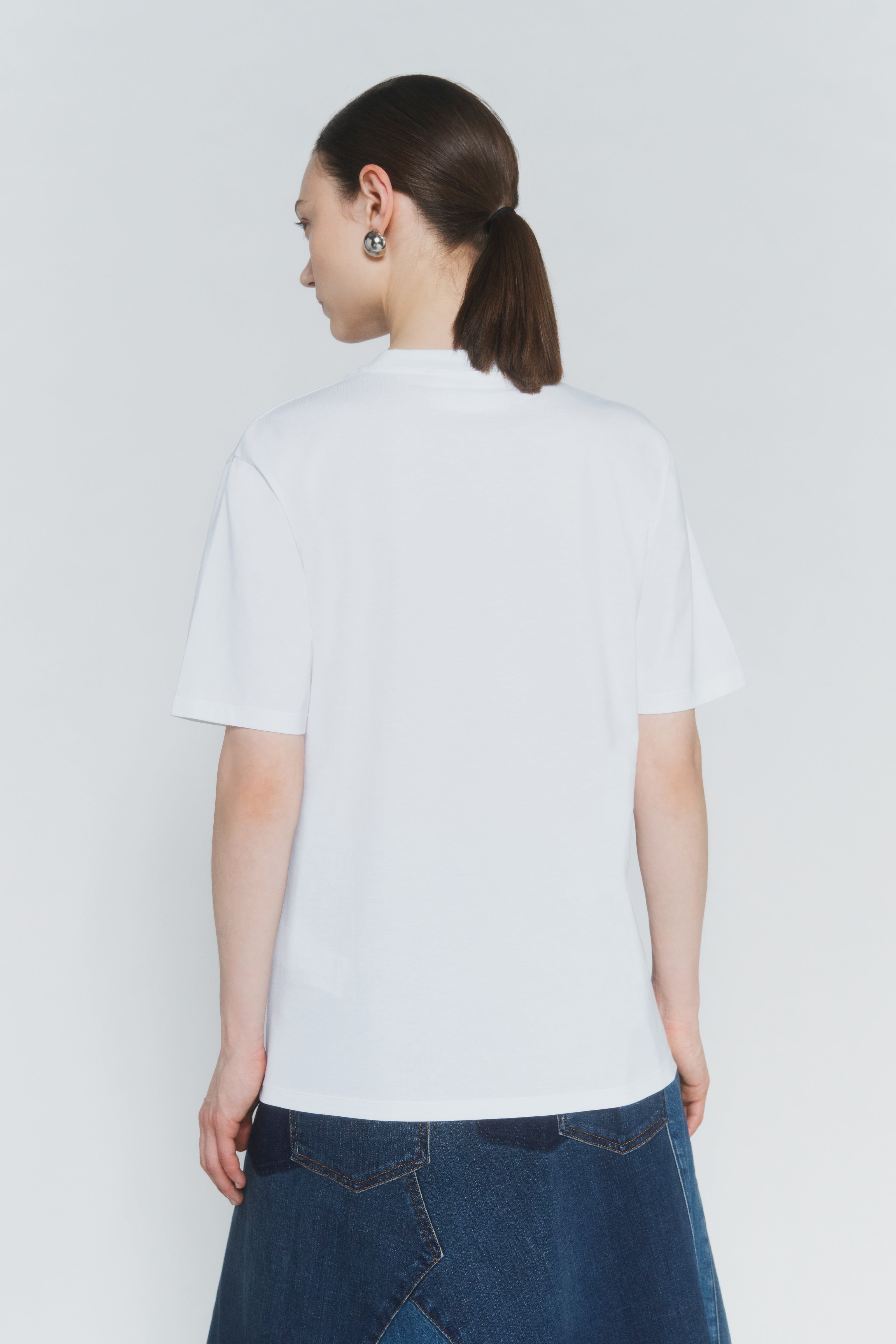 T-SHIRT-GIROCOLLO-LOGO