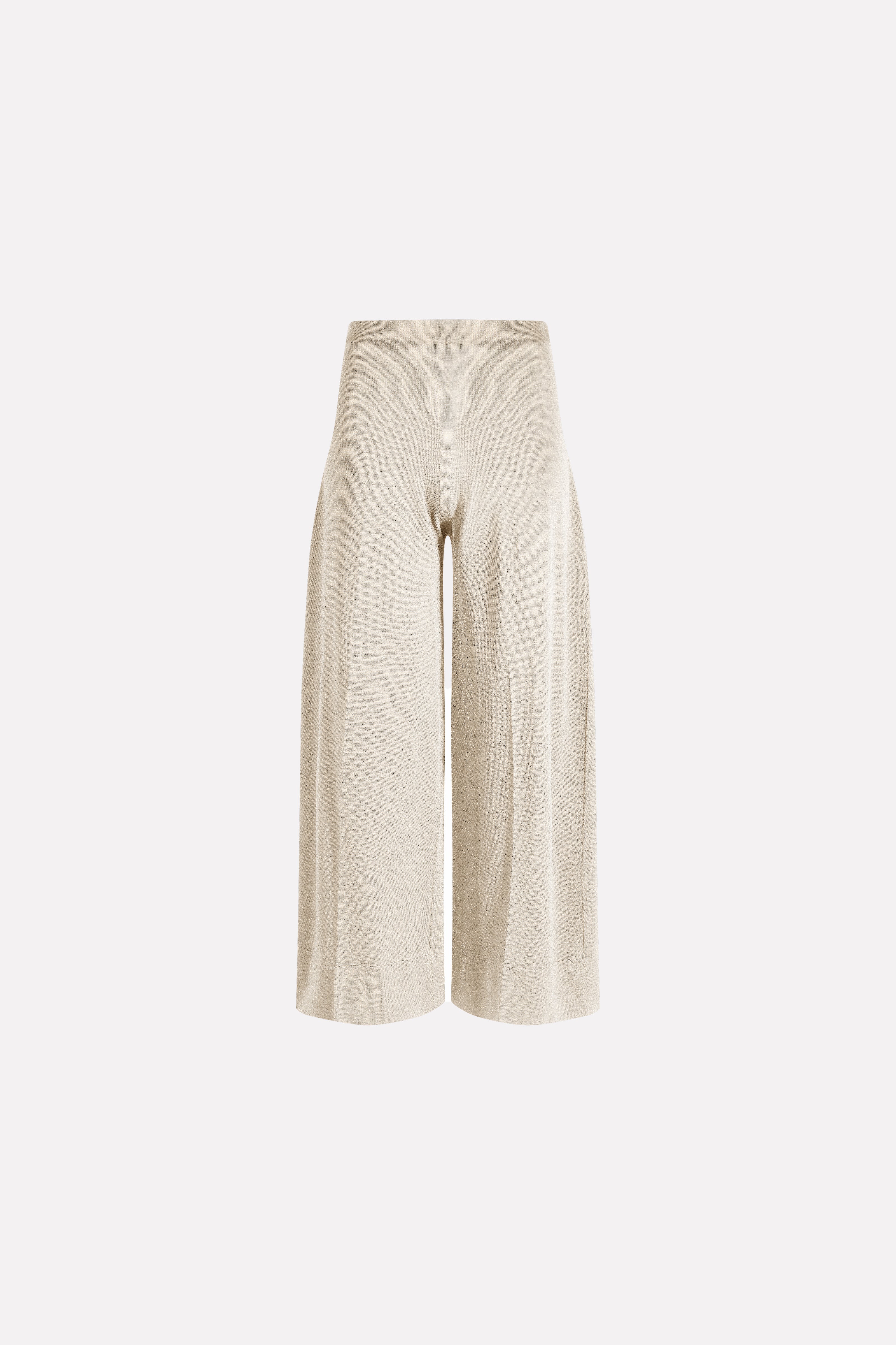 PANTALONE CROPPED LAMÃ