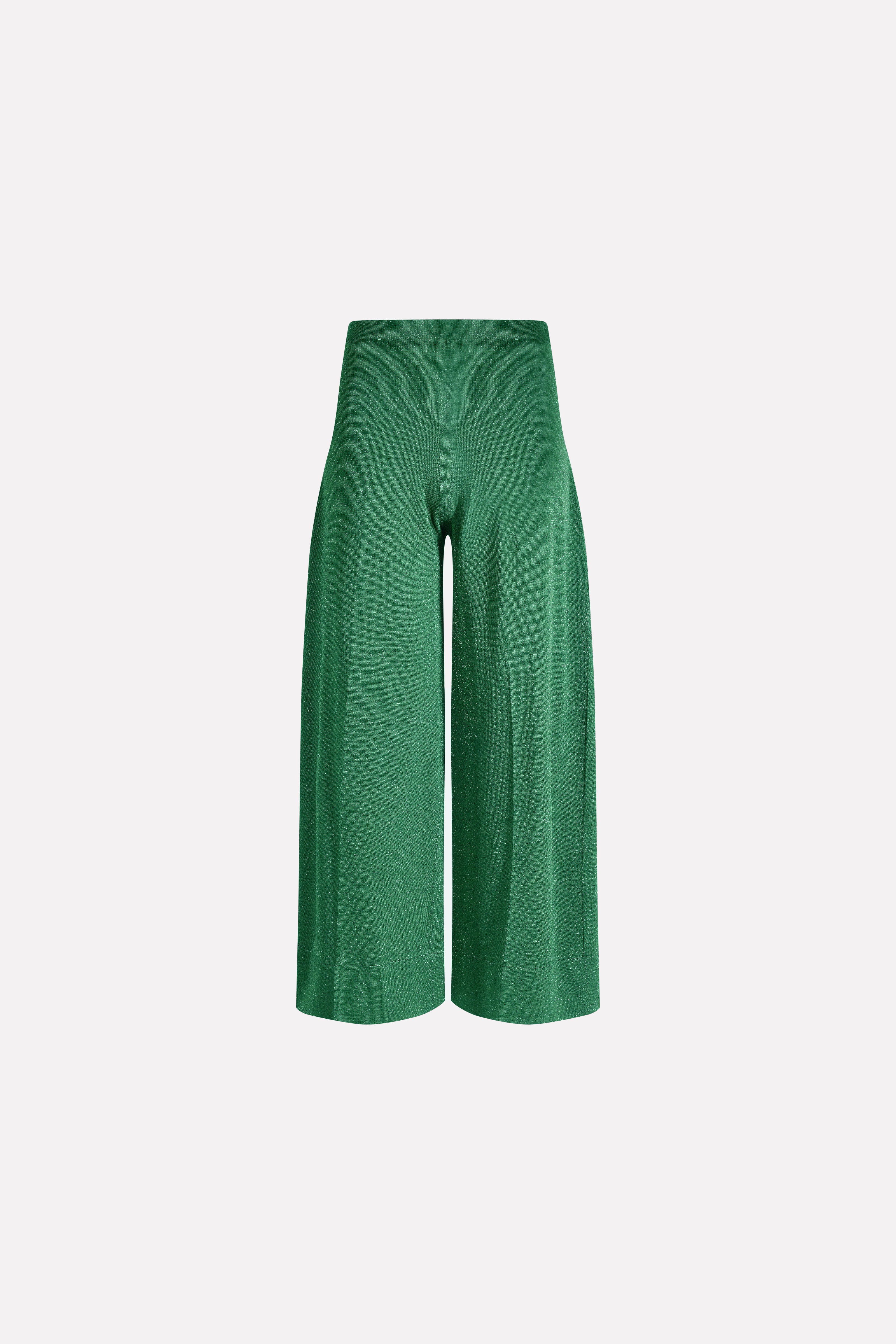 PANTALONE CROPPED LAMÃ