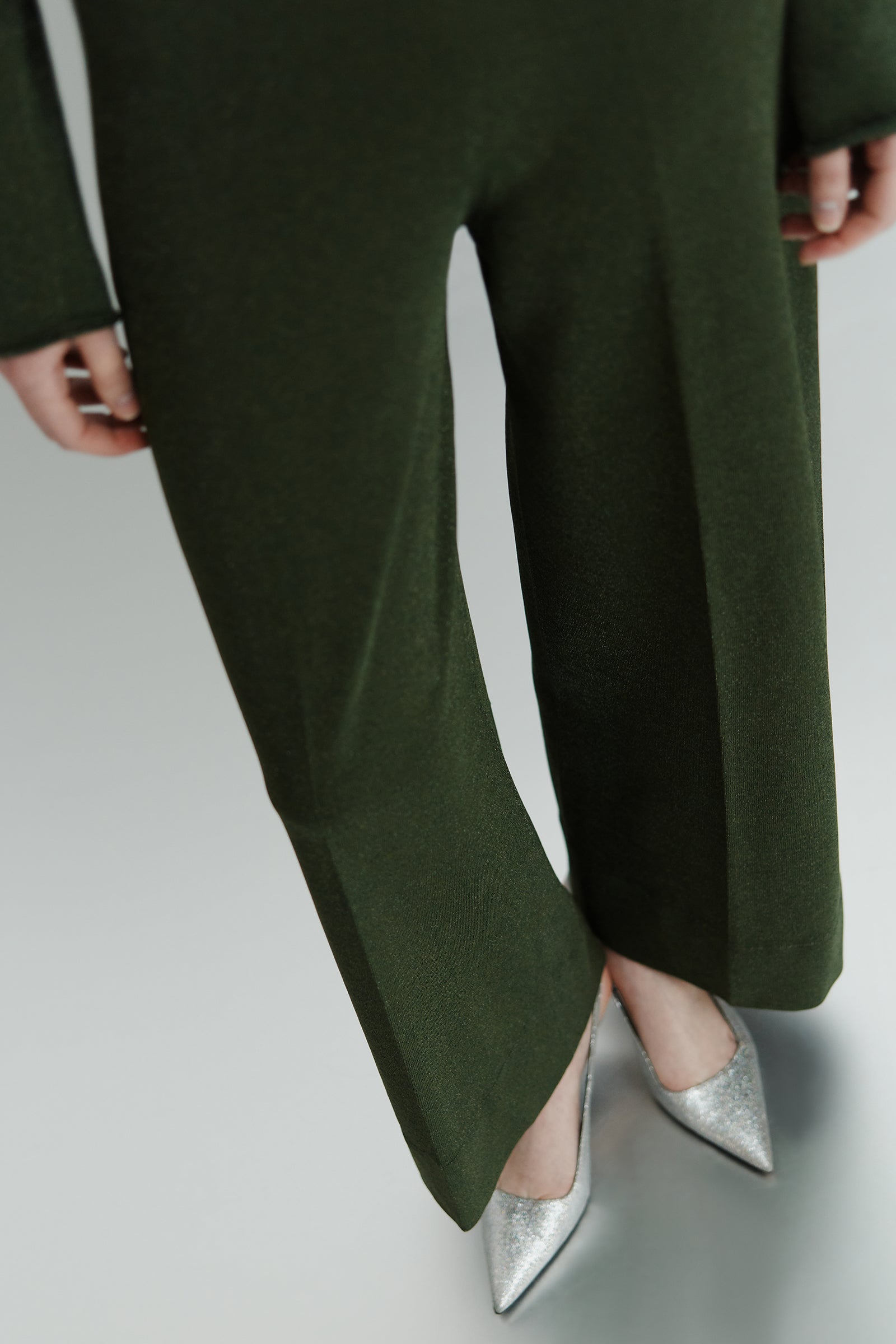 LAMÃ CROPPED TROUSERS