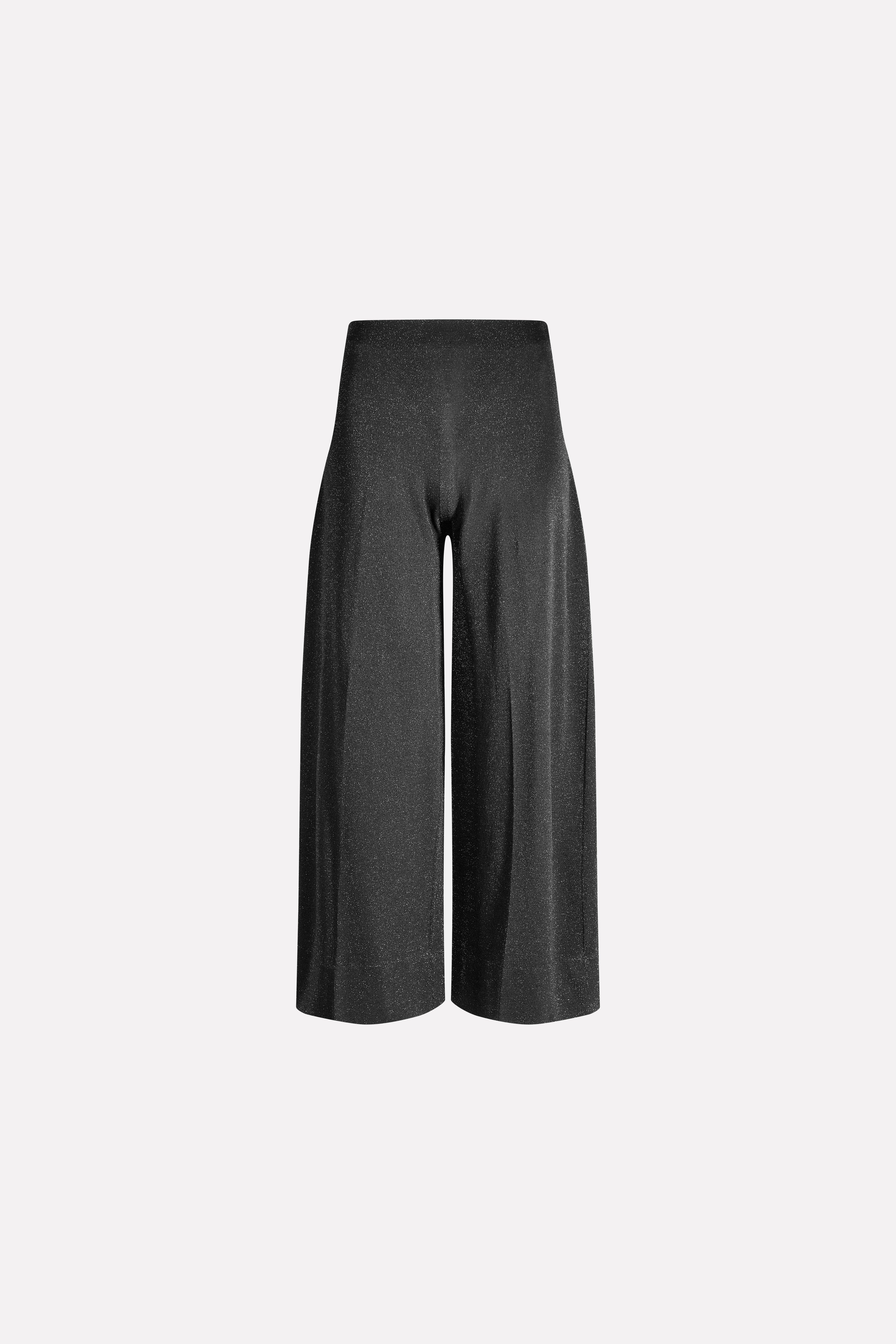 PANTALONE CROPPED LAMÃ