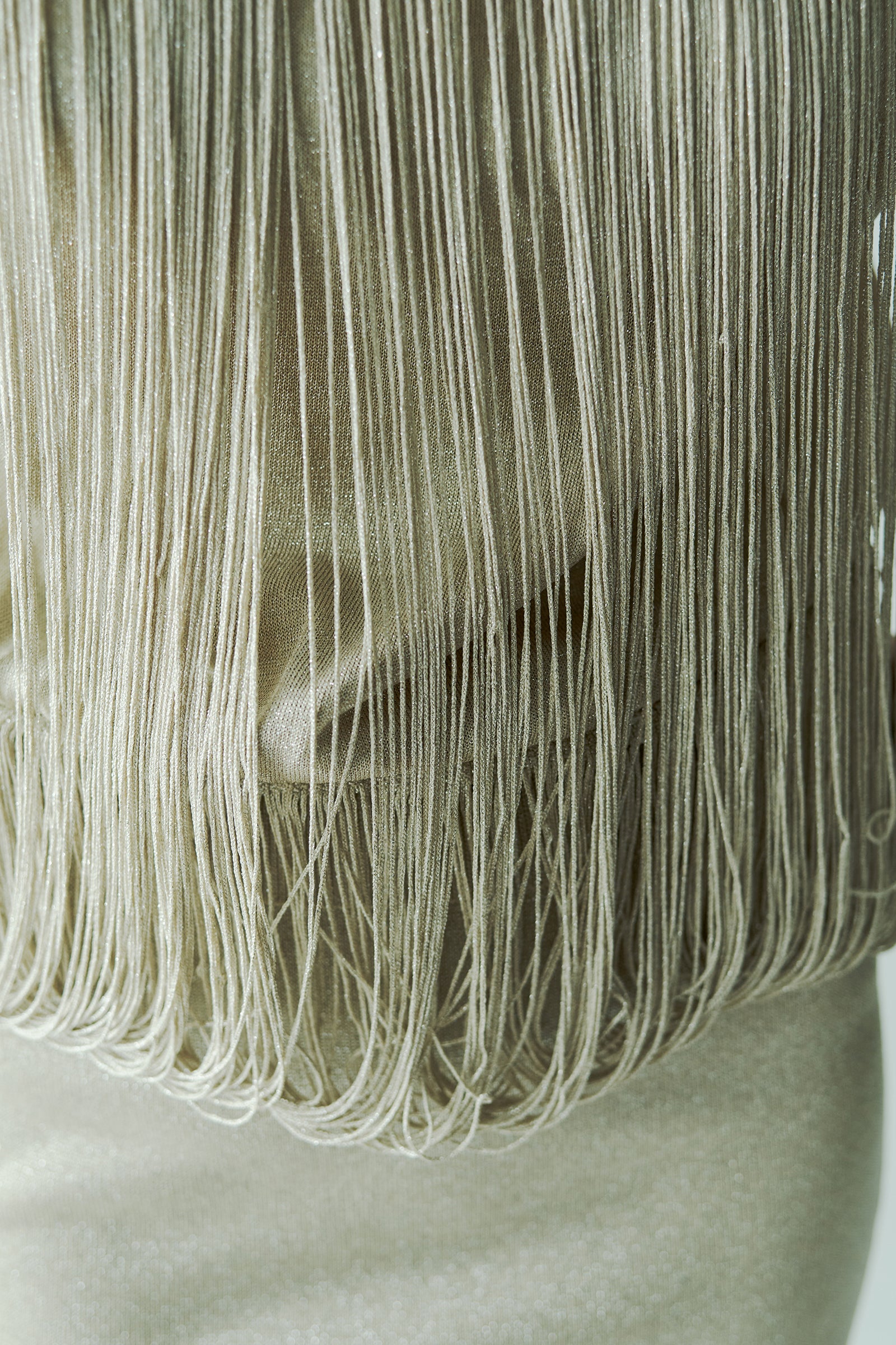 MIDI DRESS WITH FRINGES