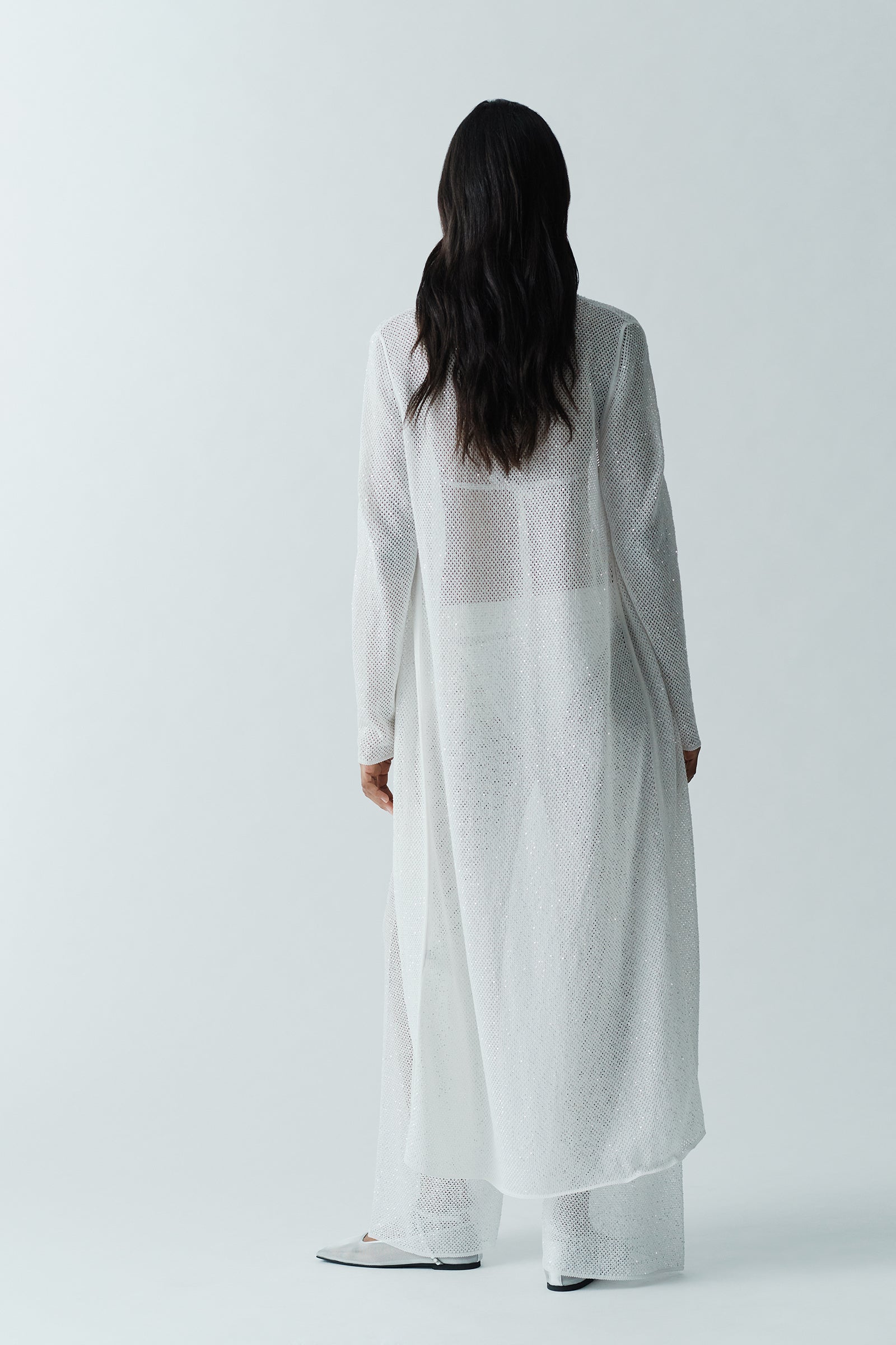 MAXI CARDIGAN PAILLETTES