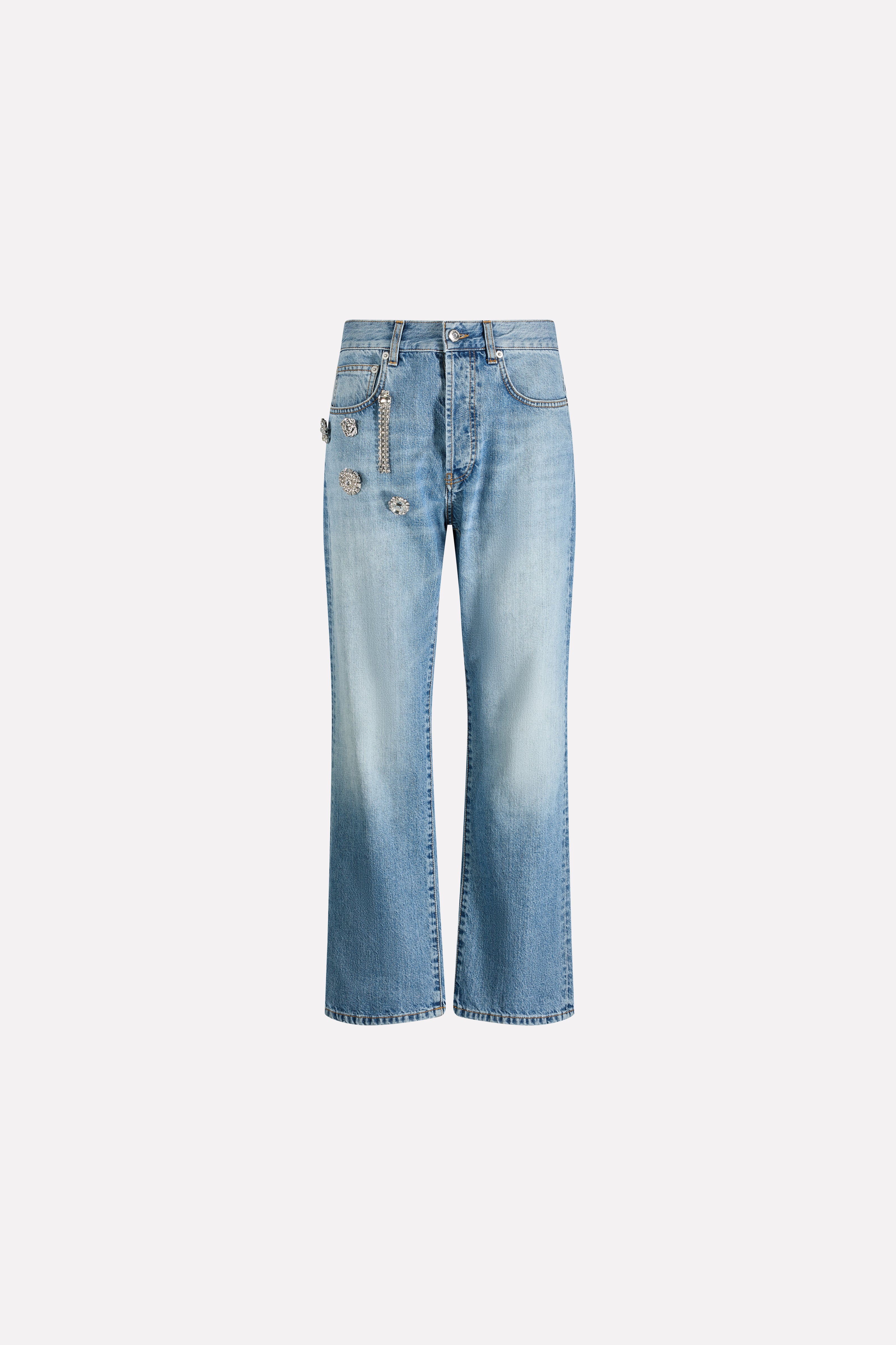 JEANS CINQUE TASCHE SPILLE