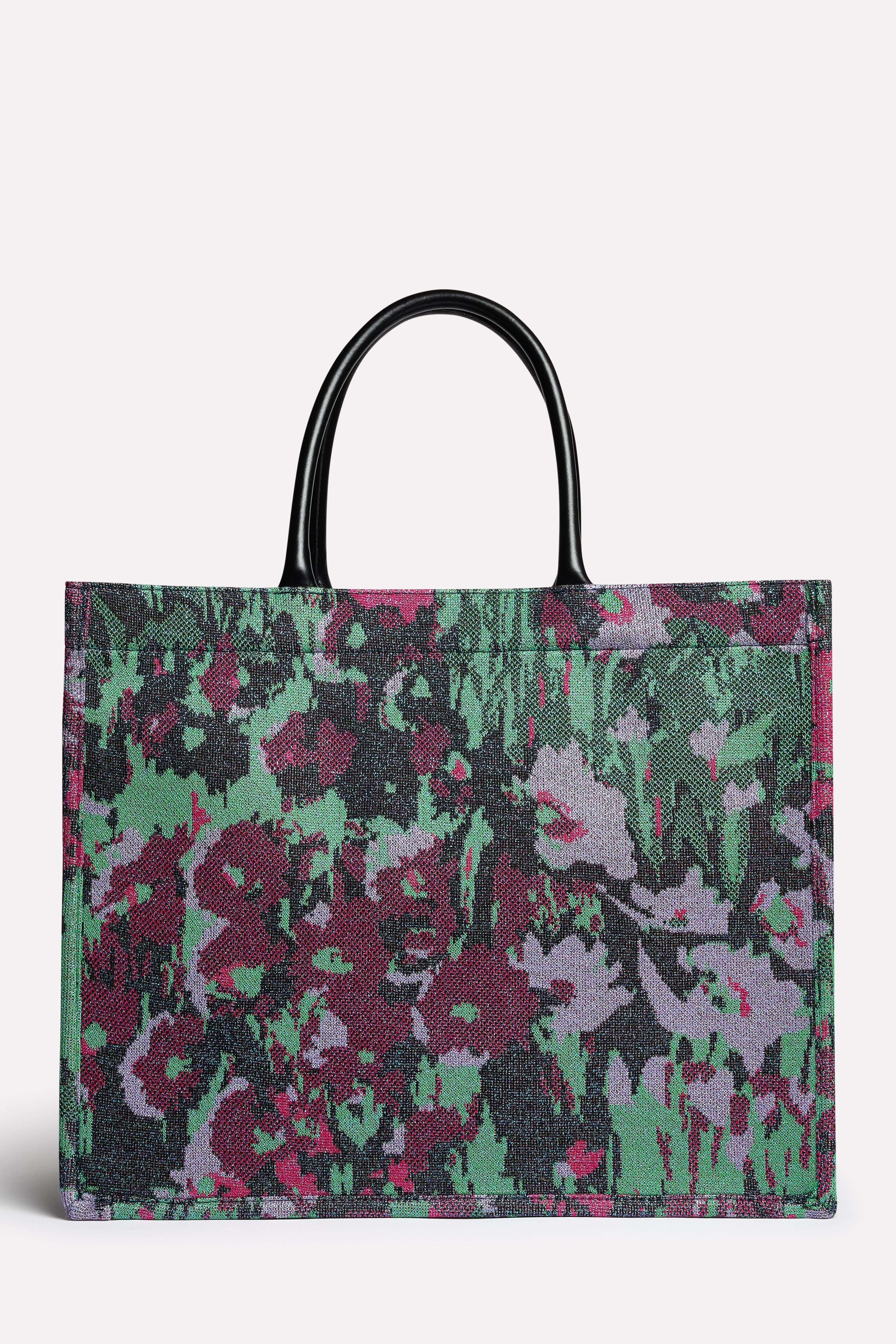 Shopper jacquard grafico