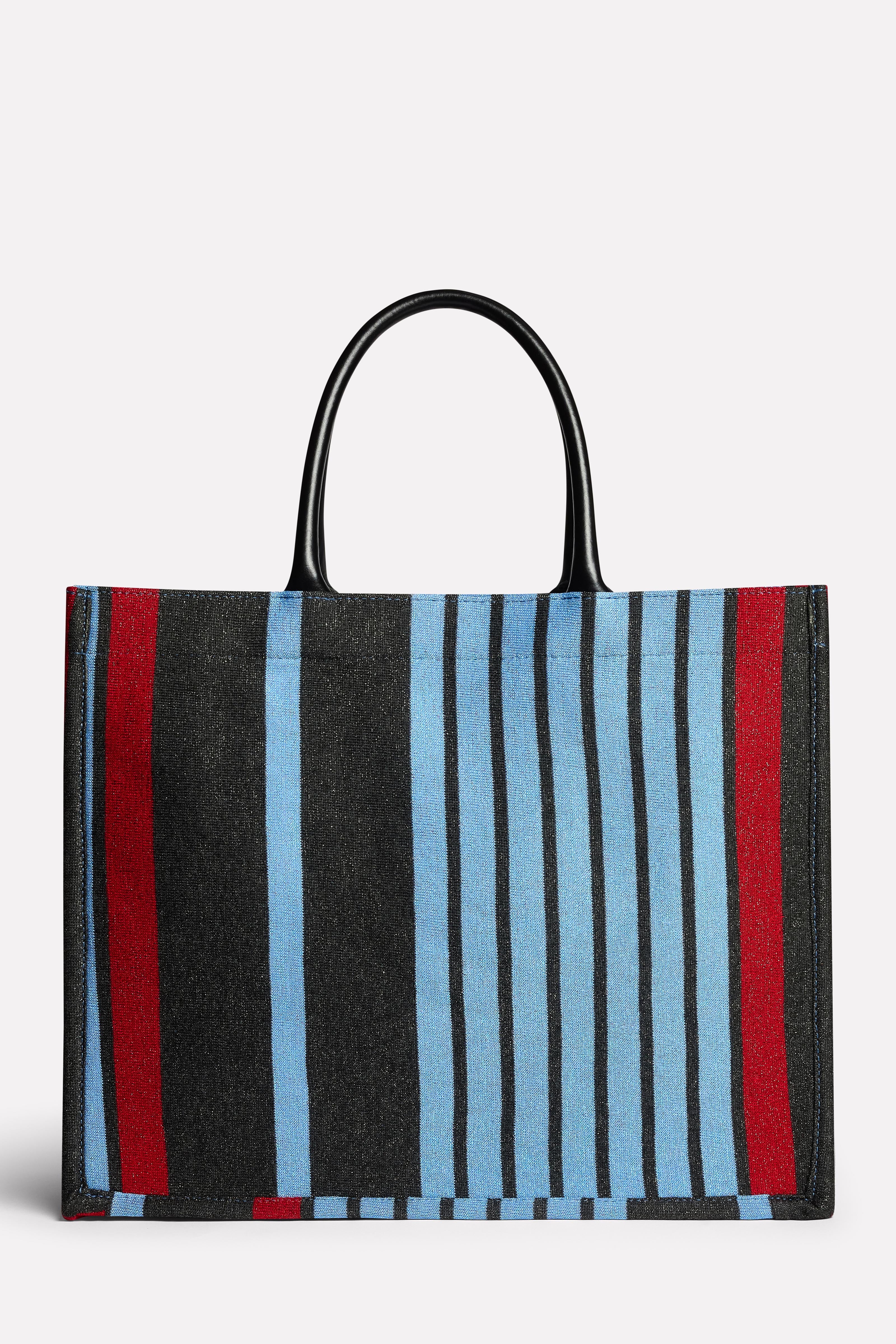 Shopper jacquard grafico