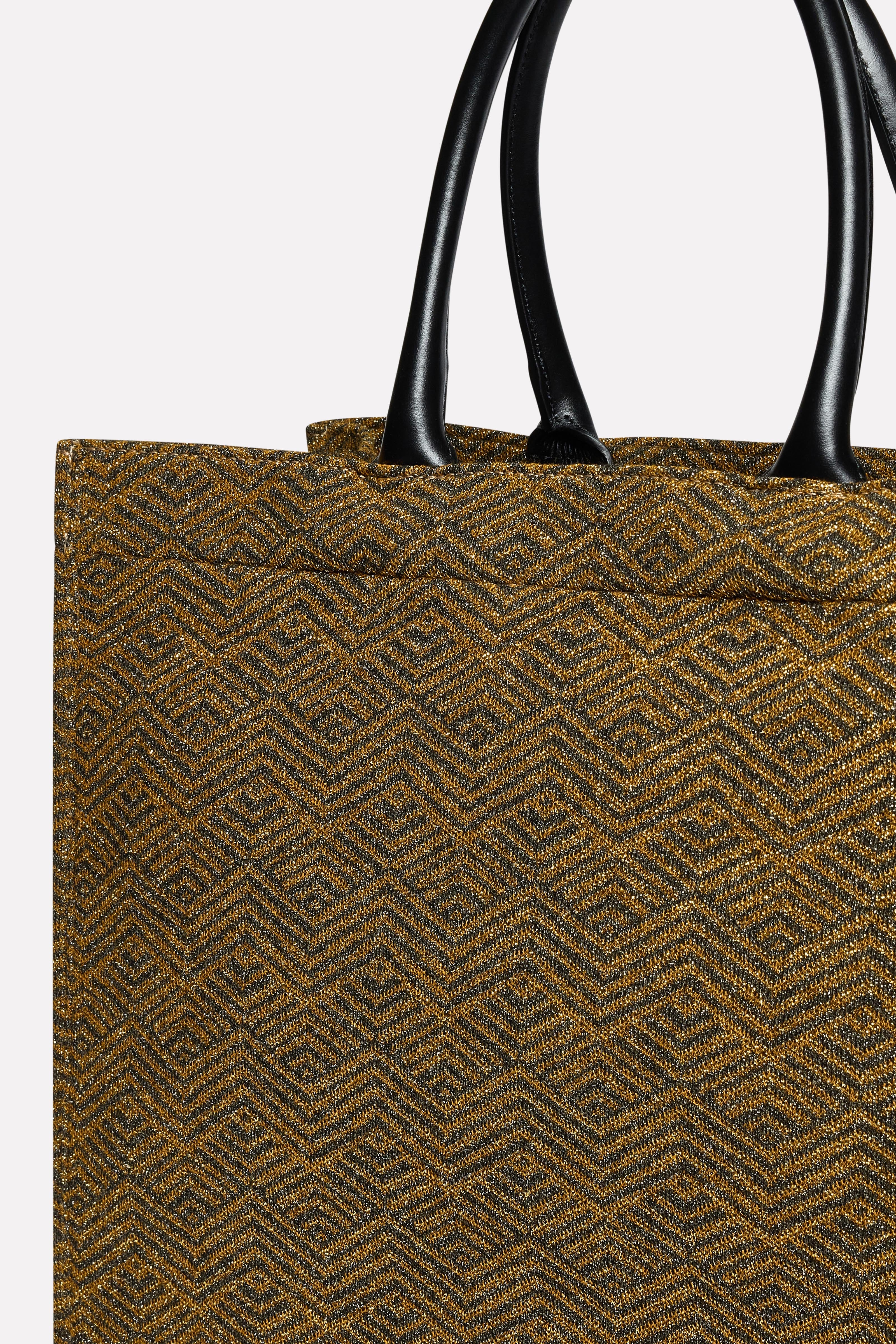 Shopper jacquard grafico