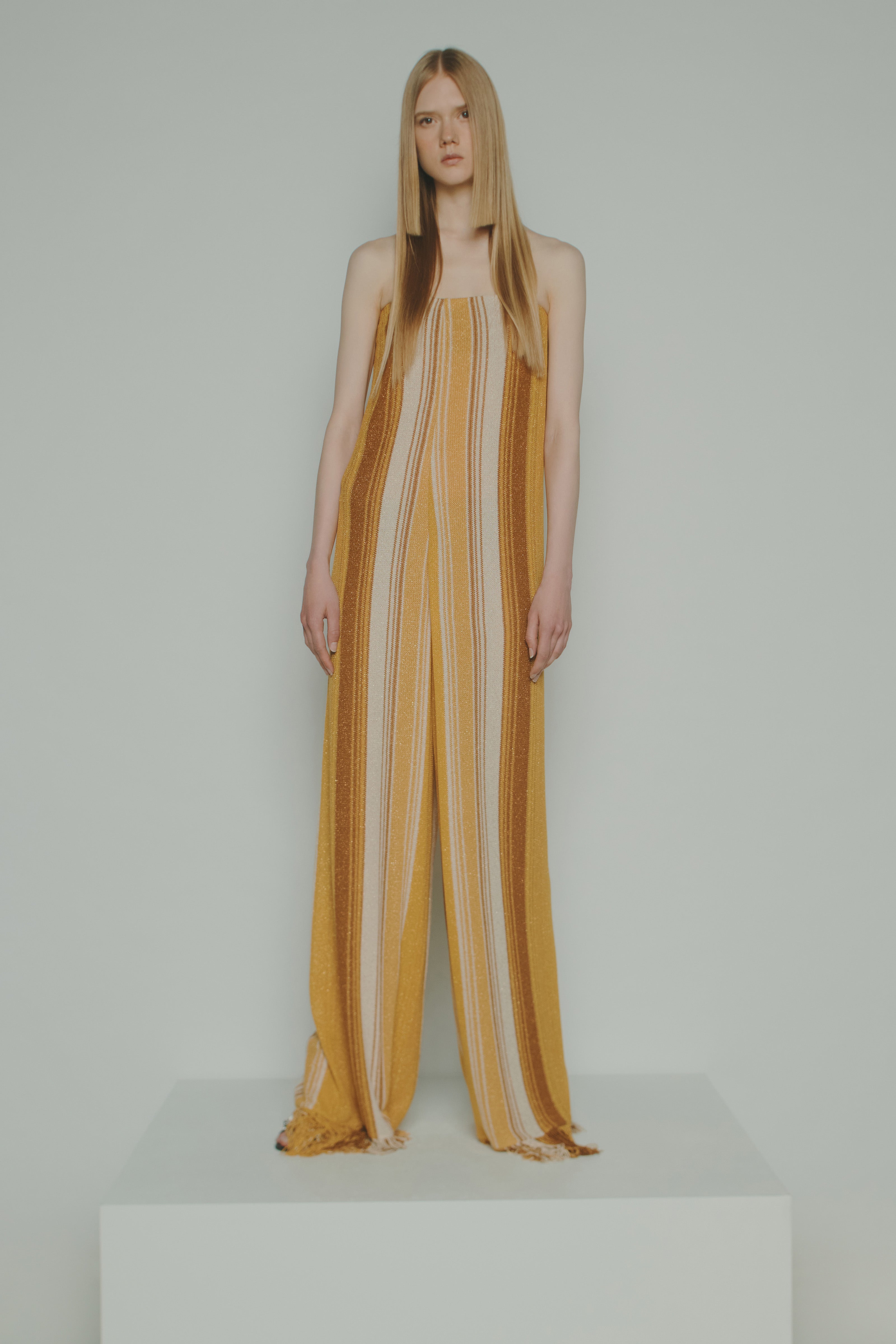 JUMPSUIT TESSUTO LAMÈ