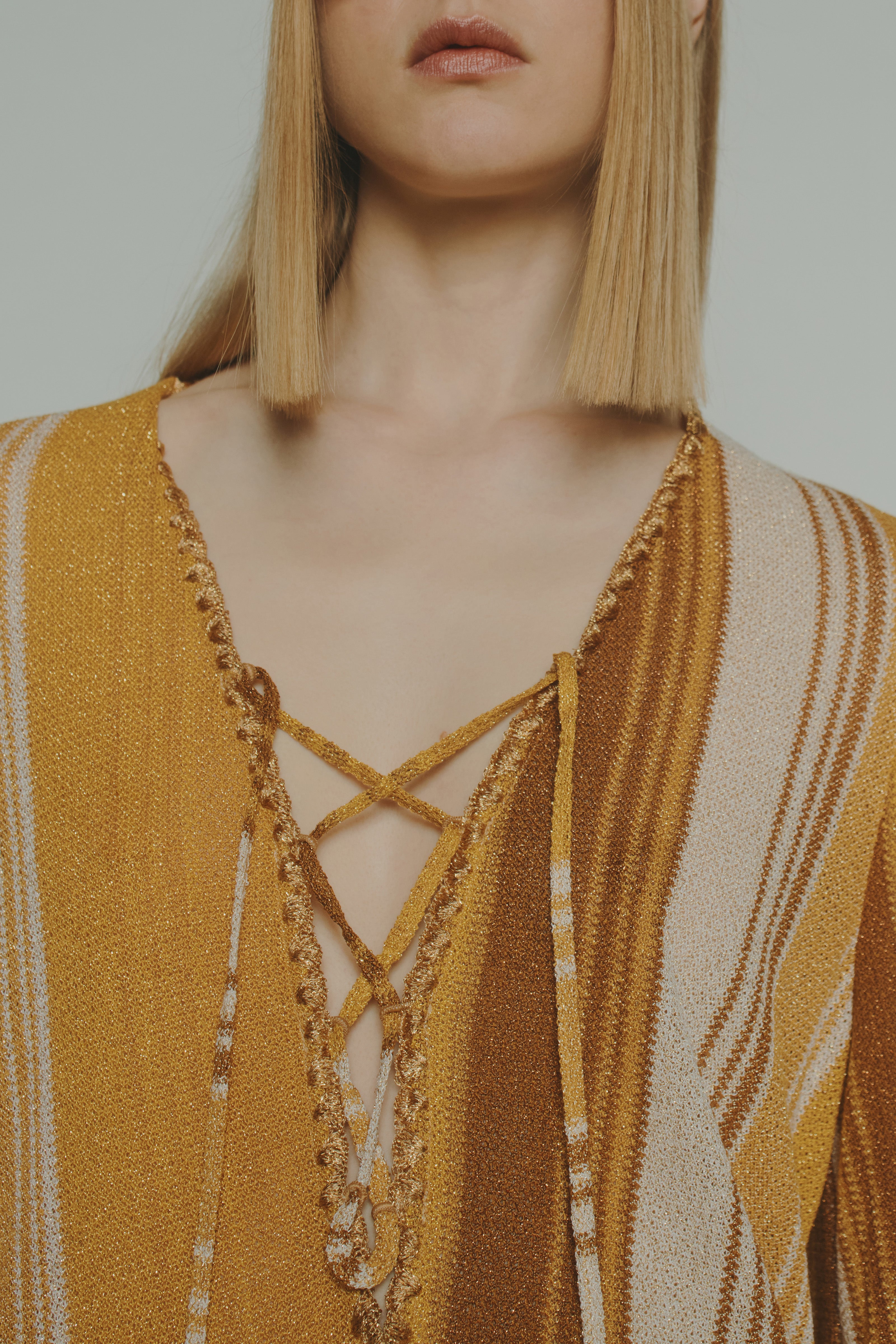 CAFTANO TESSUTO LAMÈ