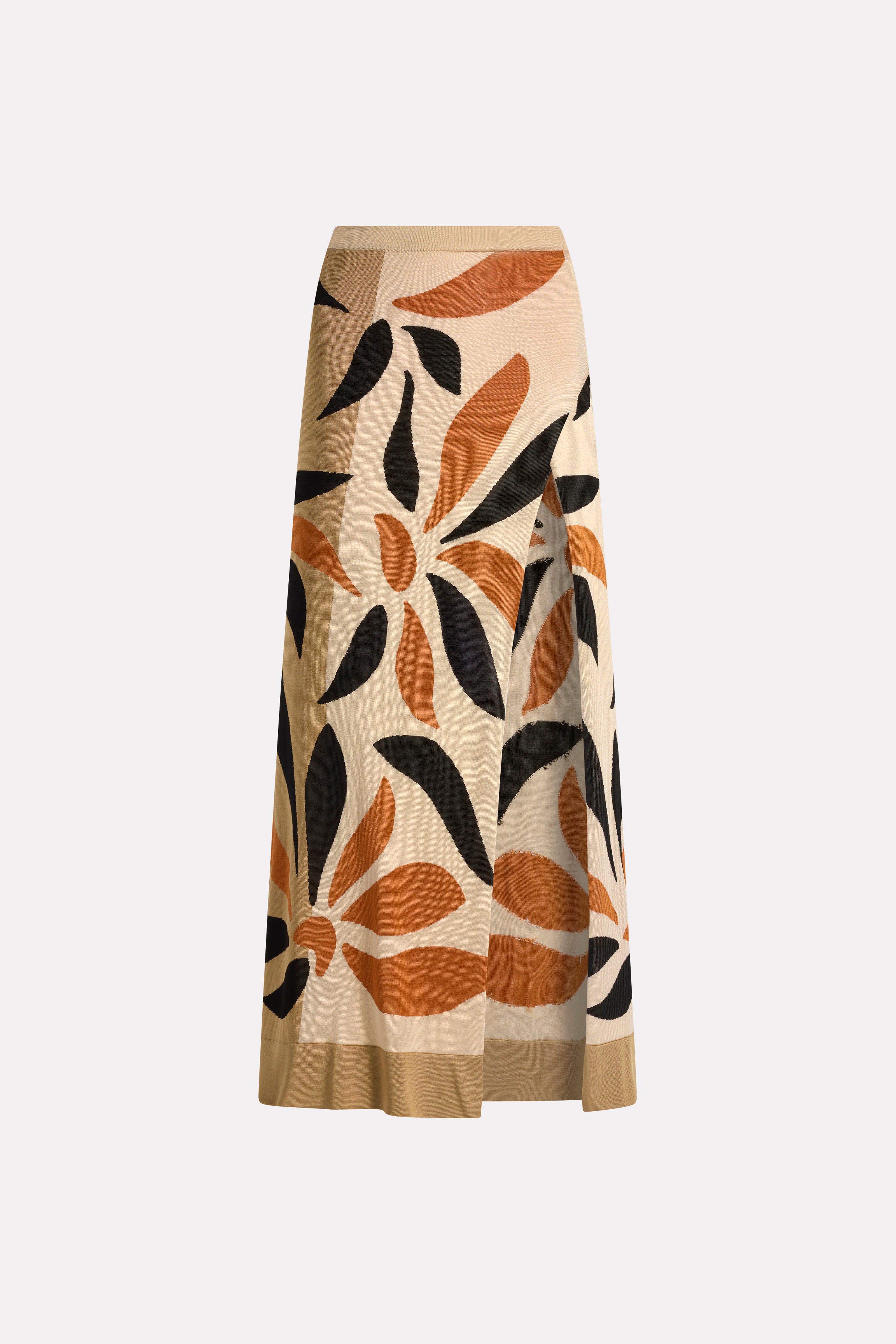 VISCOSE INLAY SKIRT