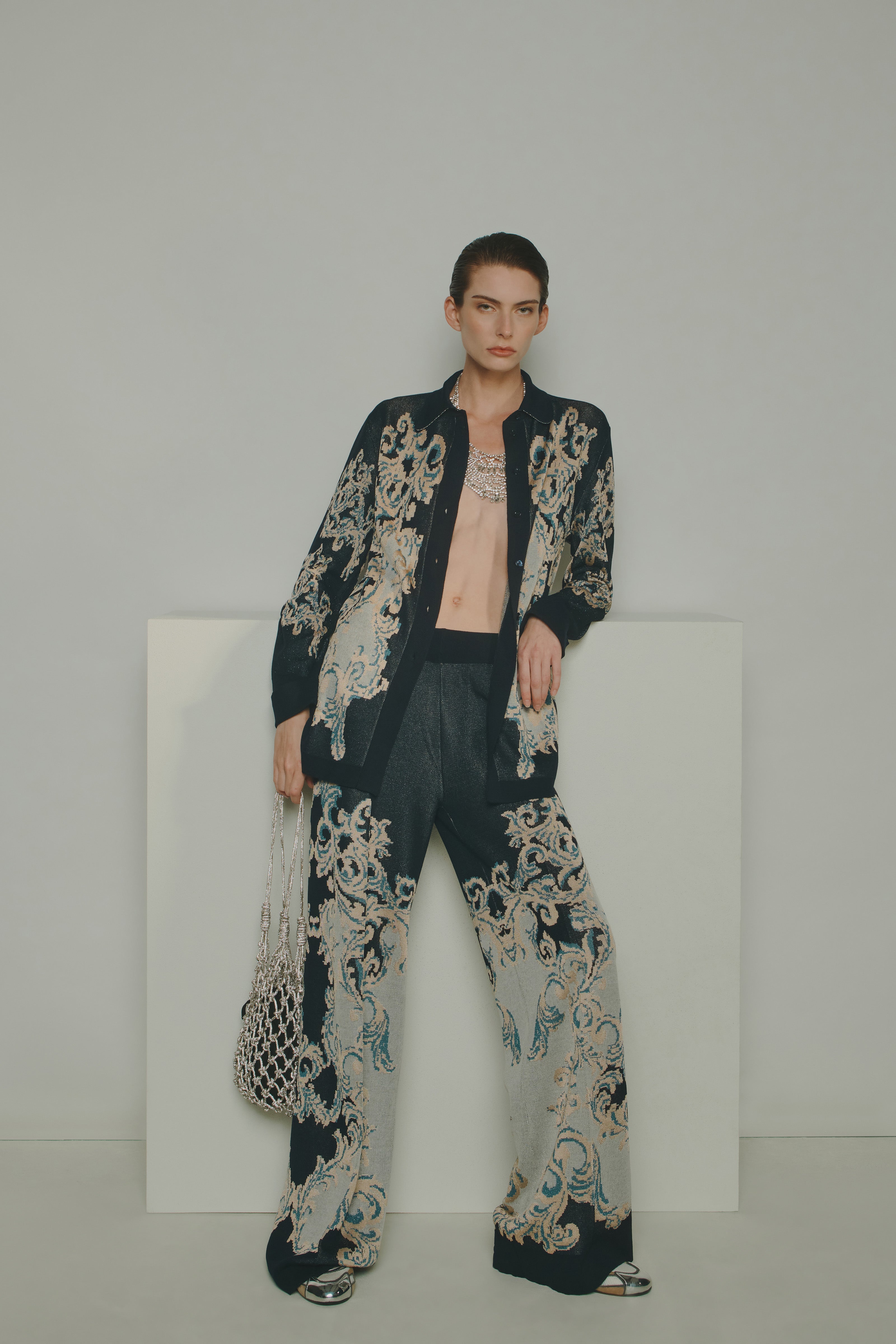 POLO COTONE JACQUARD