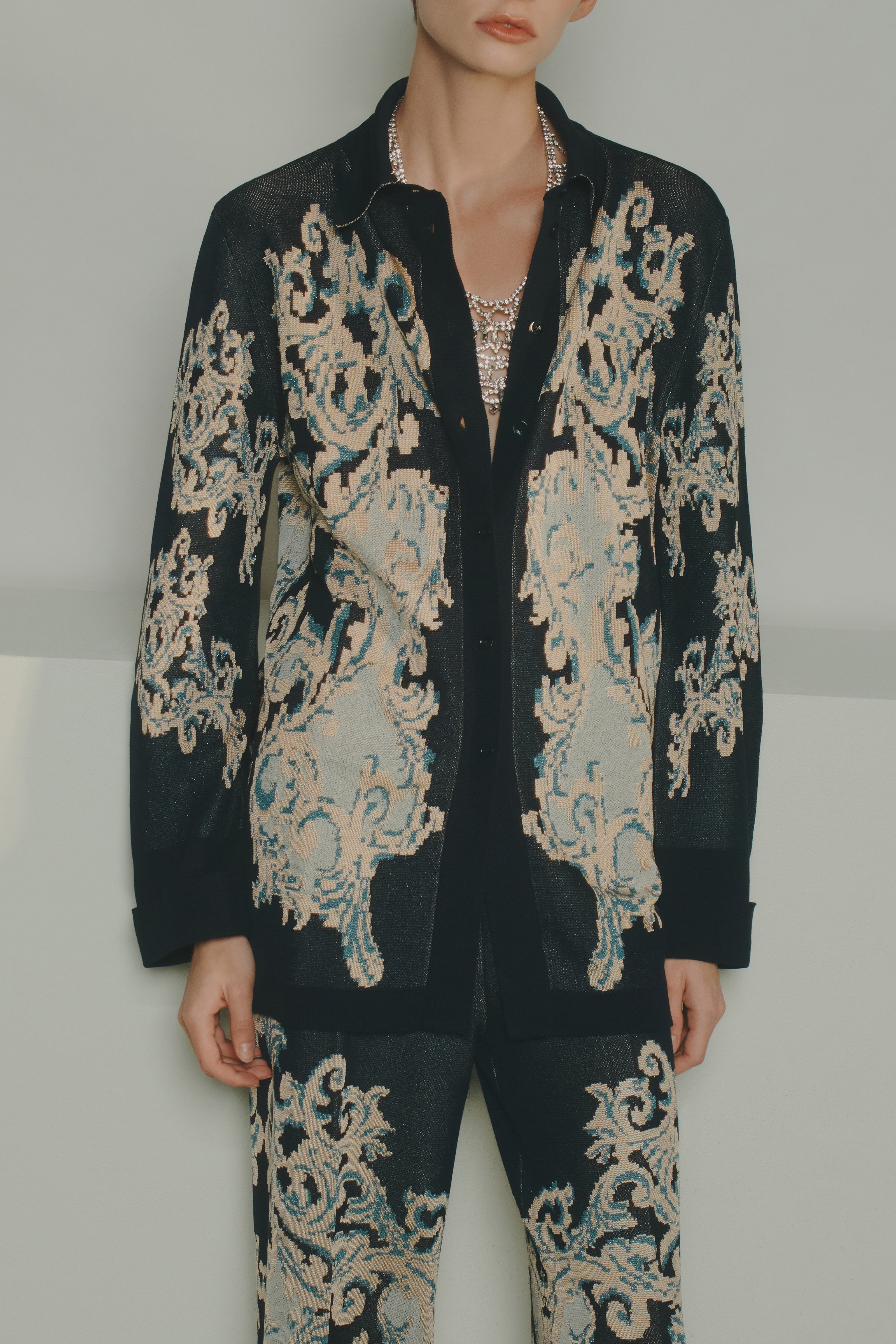 POLO COTONE JACQUARD