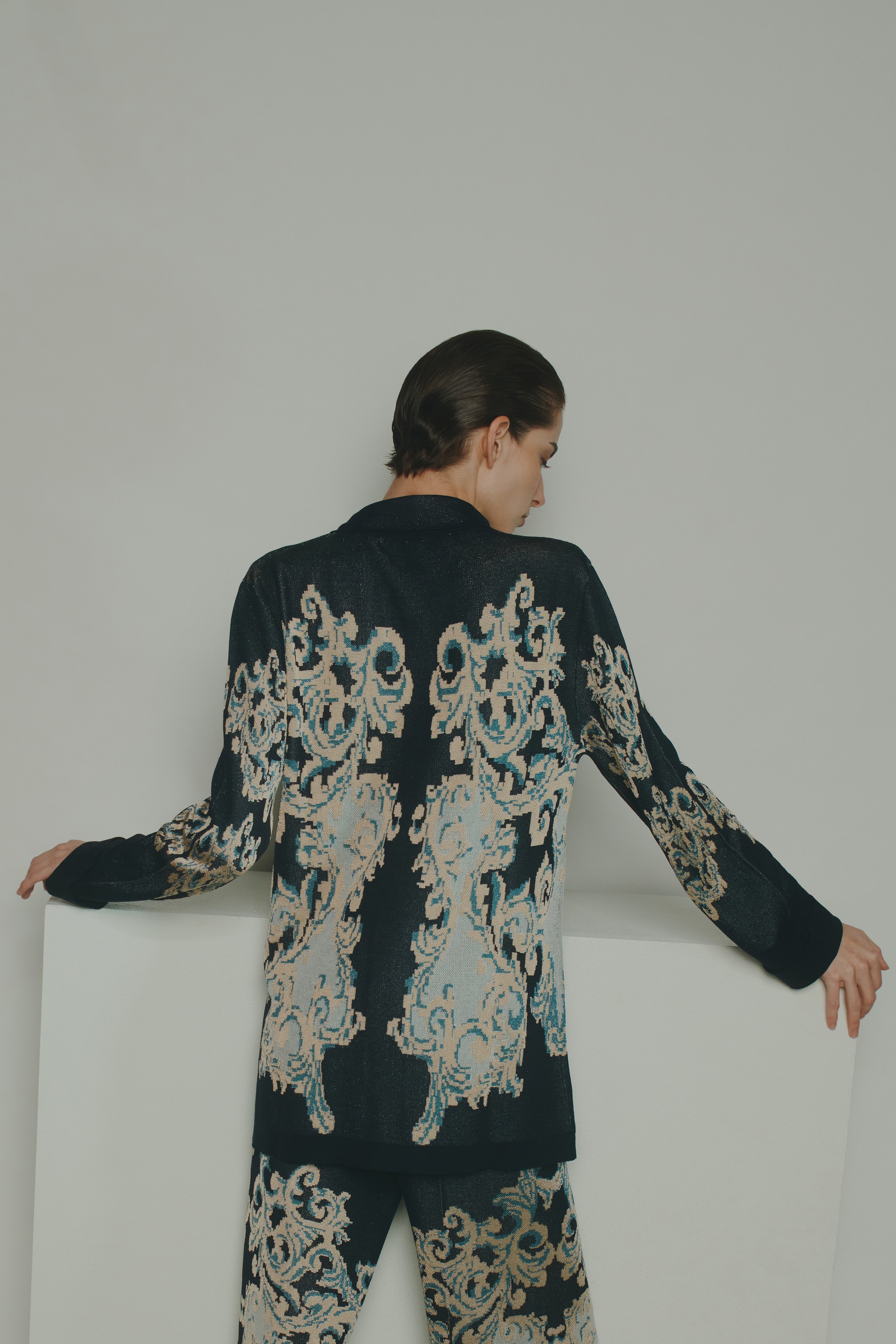 POLO COTONE JACQUARD