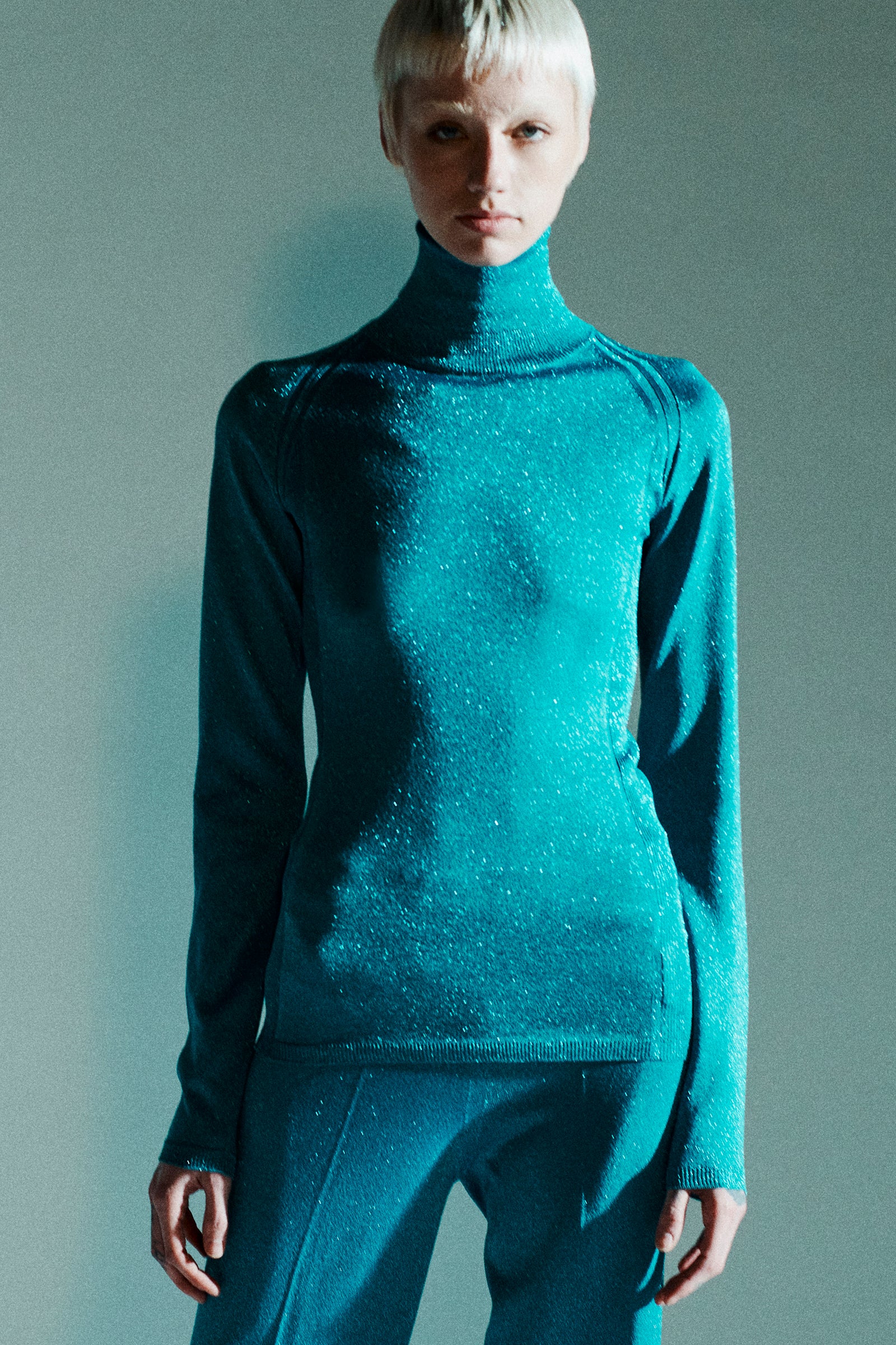 LUREX TURTLENECK SWEATER