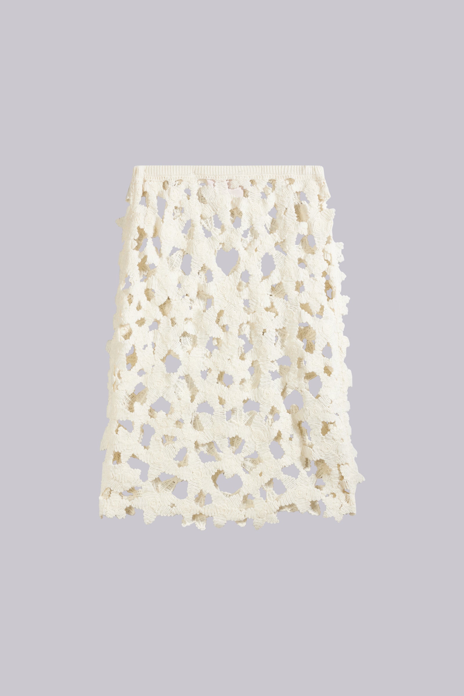 SKIRT WITH CORNELY EMBROIDERY