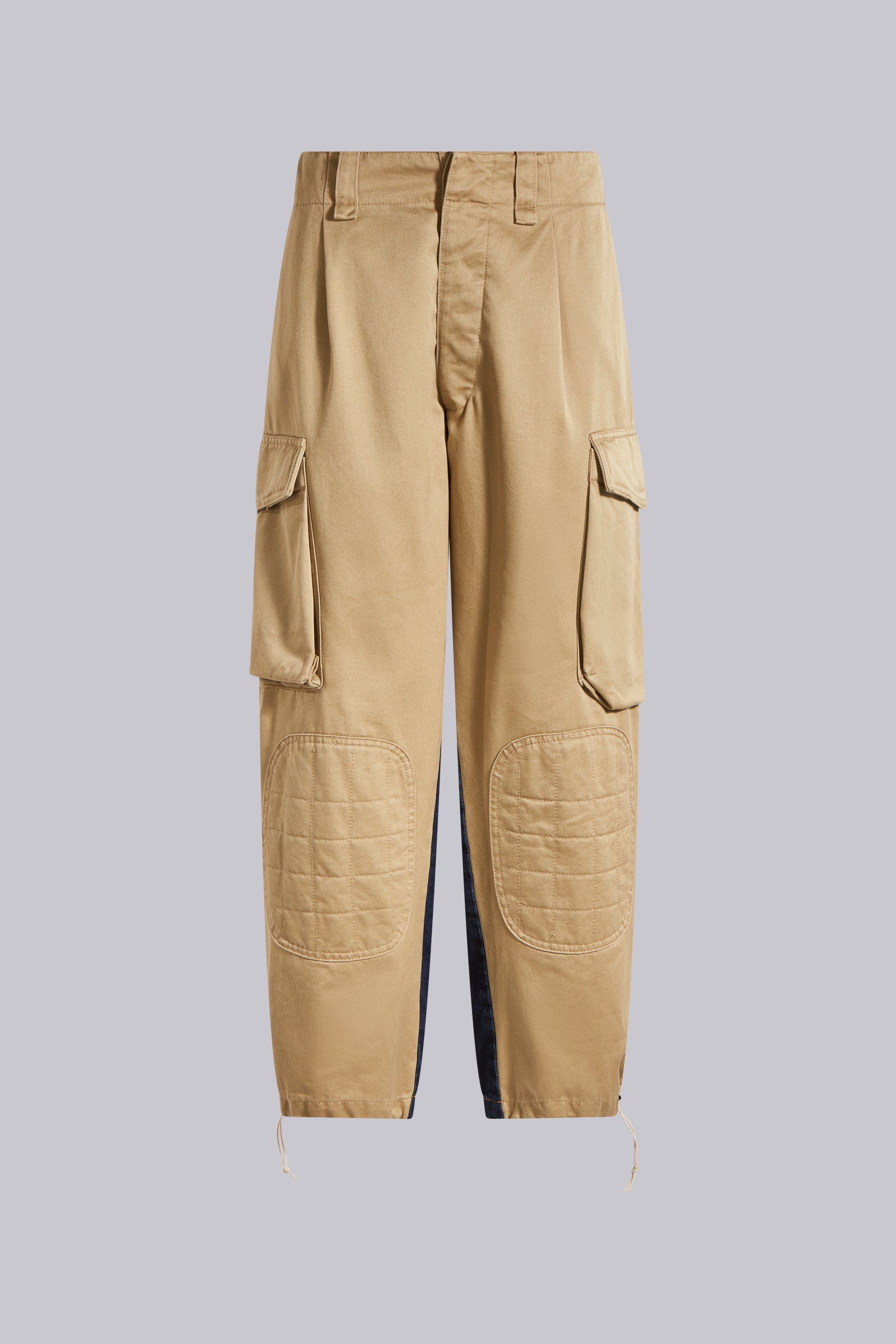 PATCHWORK CARGO TROUSERS