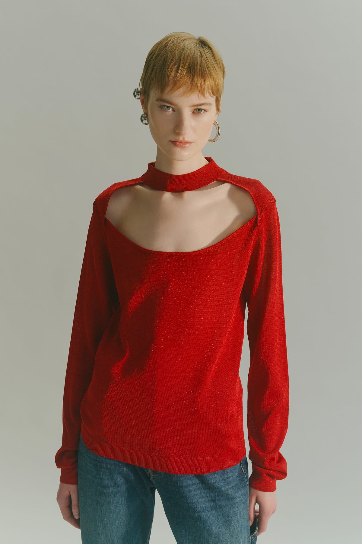 MAGLIA-CUT-OUT-LAME