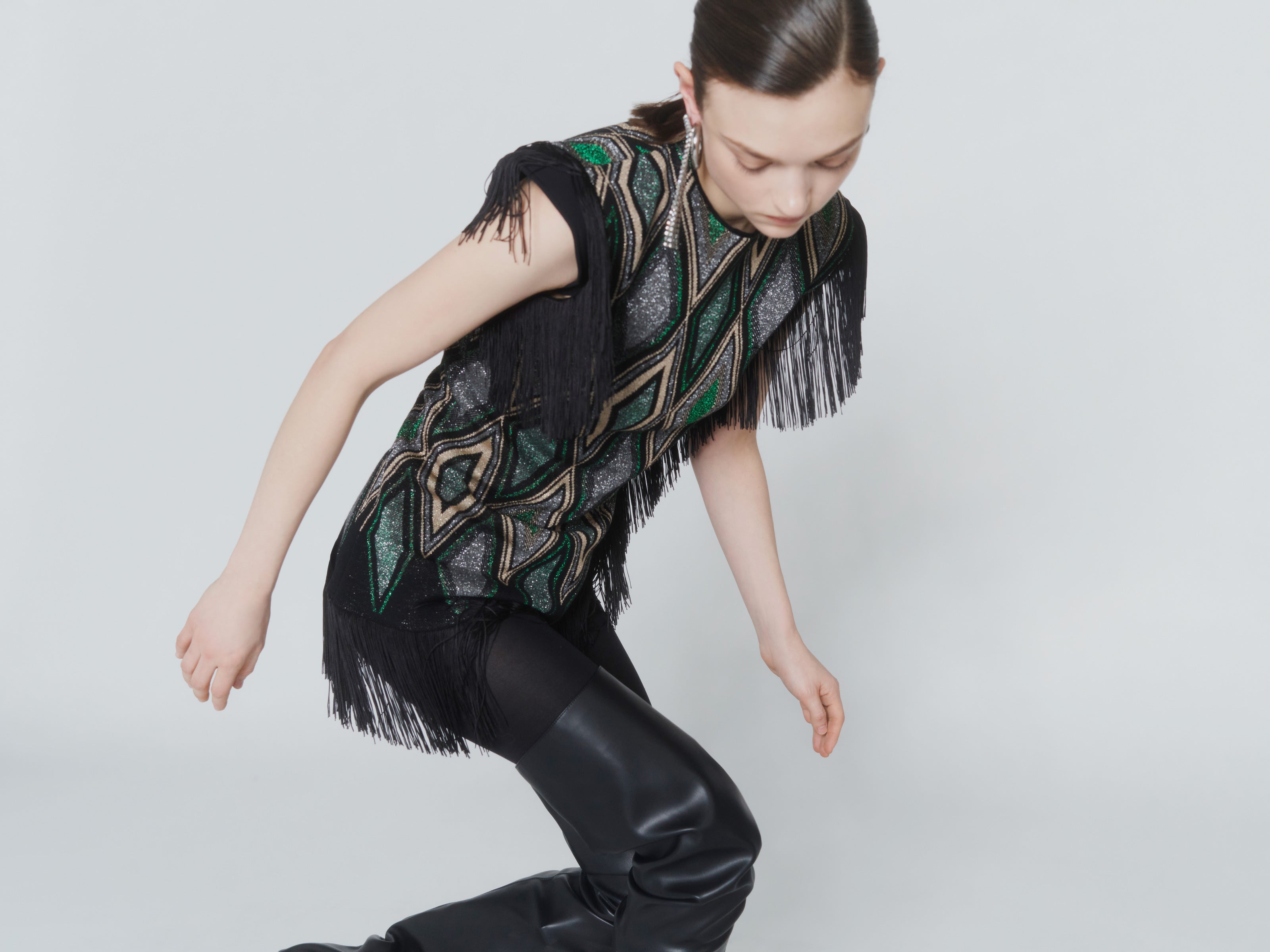 TOP-JACQUARD-LAME