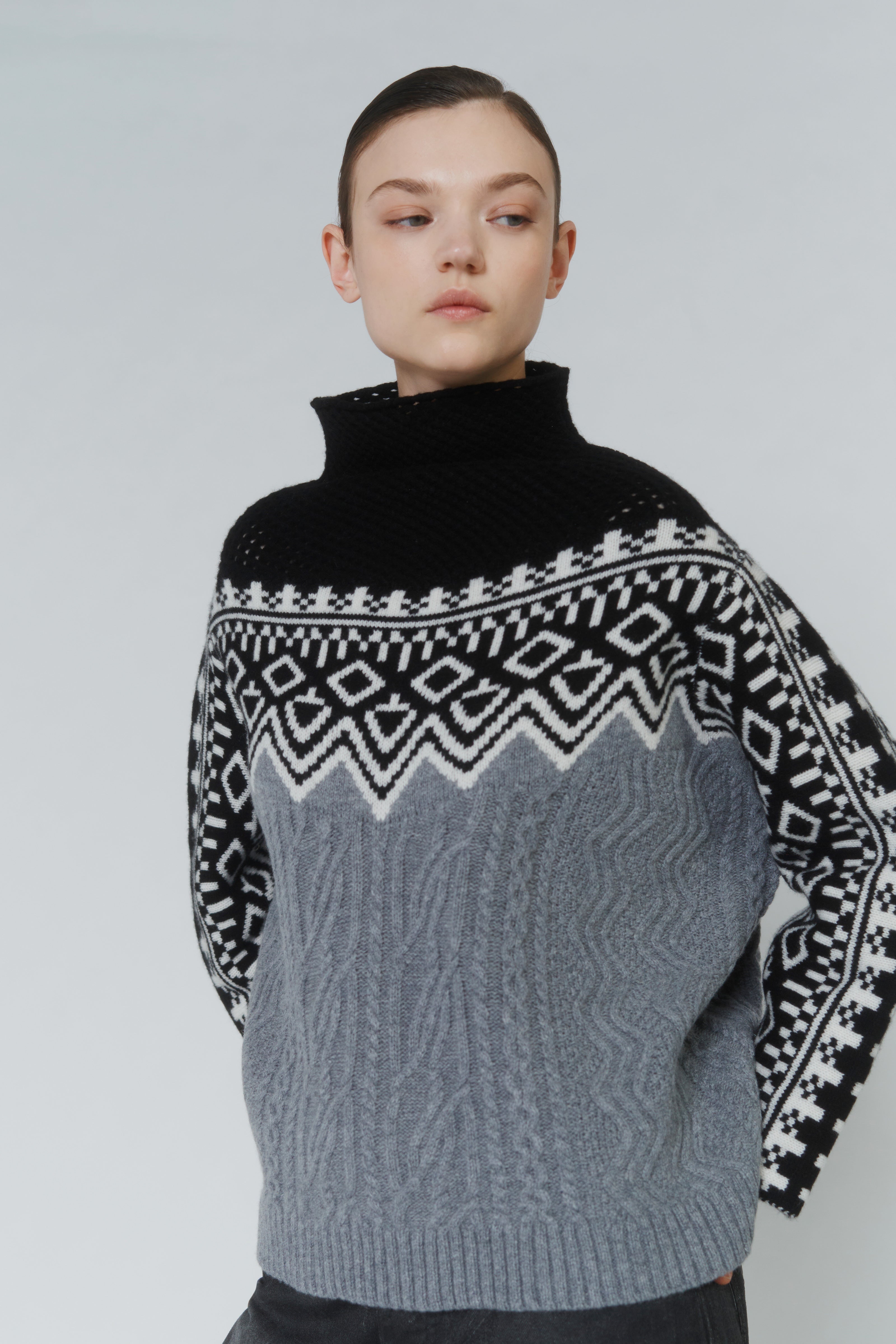 MAGLIA-JACQUARD-NORVEGESE